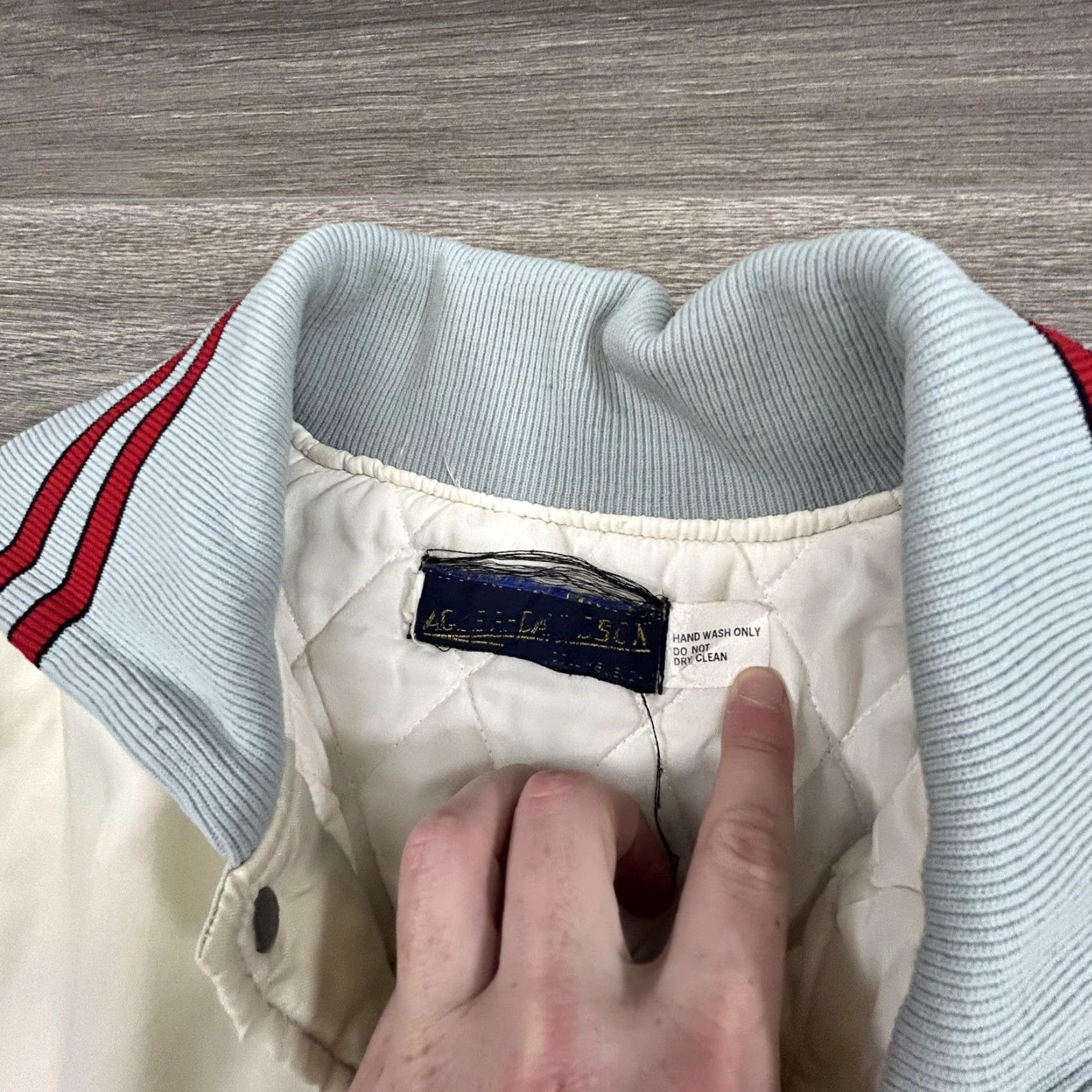 Vintage VINTAGE Ohio State Jacket Mens XL Buckeyes College Football 80s Chain Stitch USA Size US XL / EU 56 / 4 - 6 Thumbnail