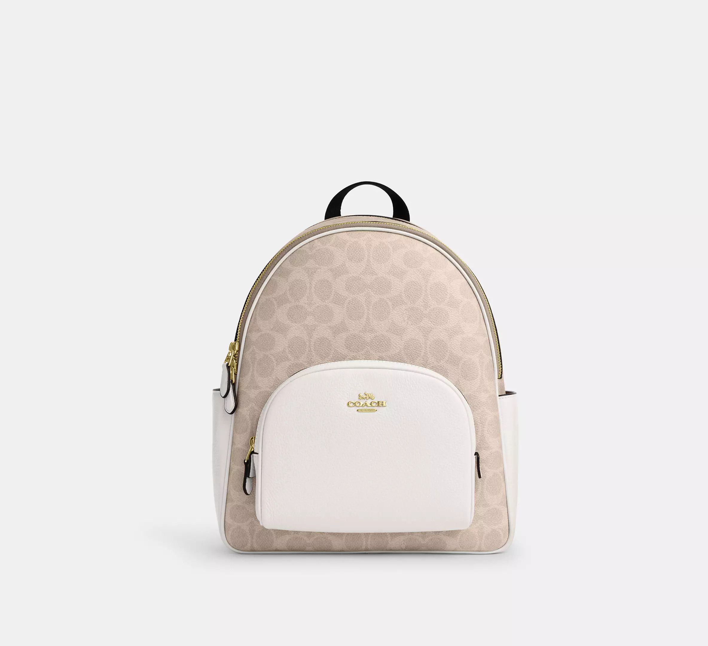 Coach Court Backpack In Signature Canvas CZ176 Size ONE SIZE - 5 Thumbnail