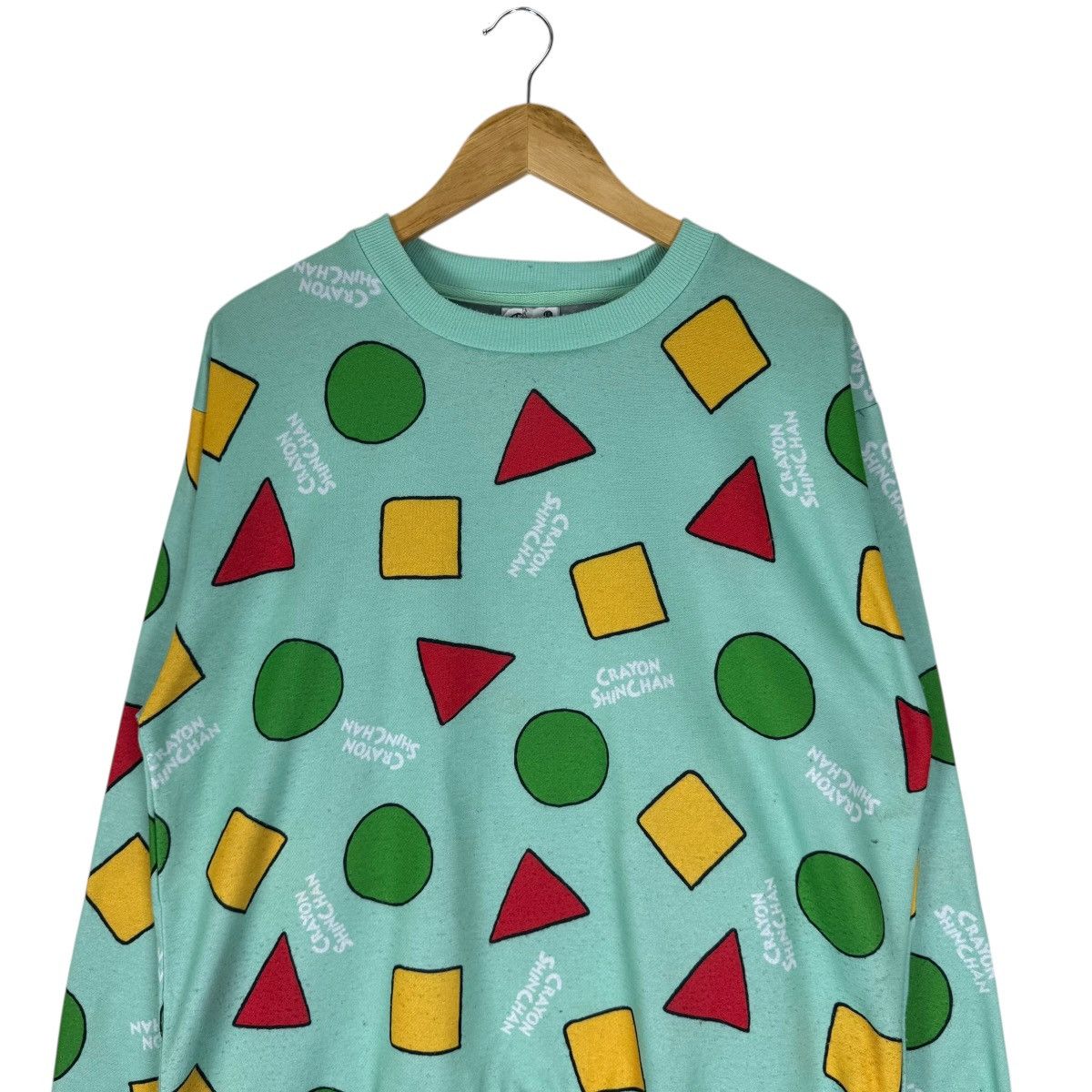 Anime ❄️CRAYON SHIN CHAN SWEATSHIRTS CREWNECK Size L / US 10 / IT 46 - 3 Thumbnail
