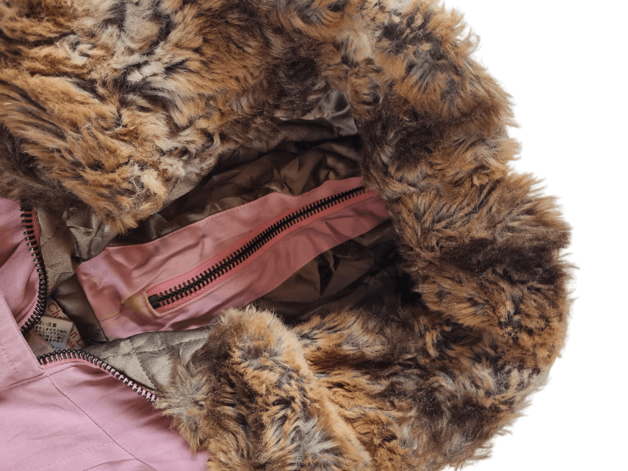 Christian Lacroix × Vintage Vtg Christian Lacroix Fur Jacket Riri Zip Size XS / US 0-2 / IT 36-38 - 9 Thumbnail