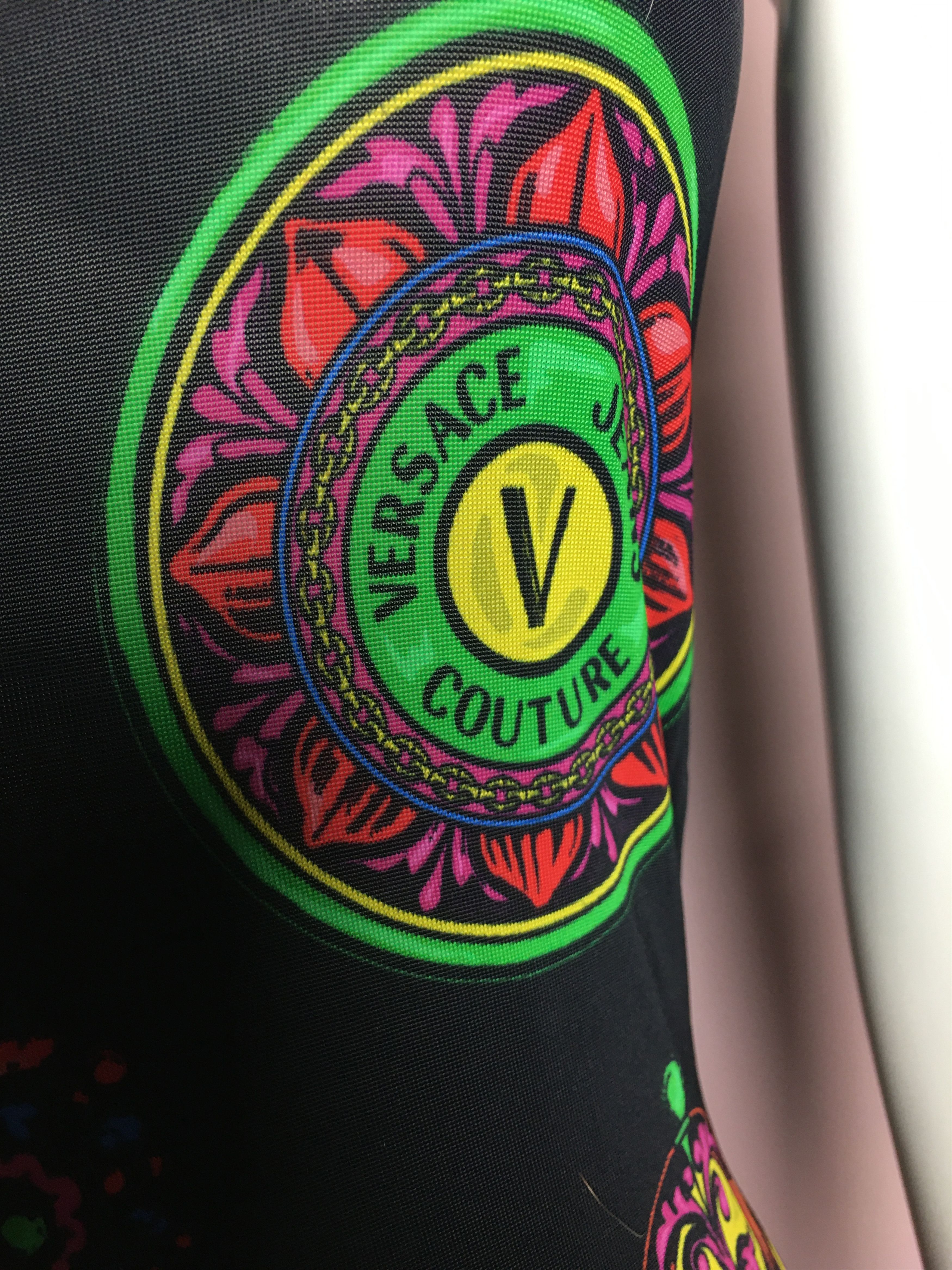 Versace Jeans Couture Versace Jeans Couture Logo Print Dress Size L / US 10 / IT 46 - 8 Thumbnail