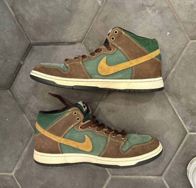Nike Nike Dunk Pro Sb Mid Patagonia Size US 9.5 / EU 42-43 - 2 Thumbnail
