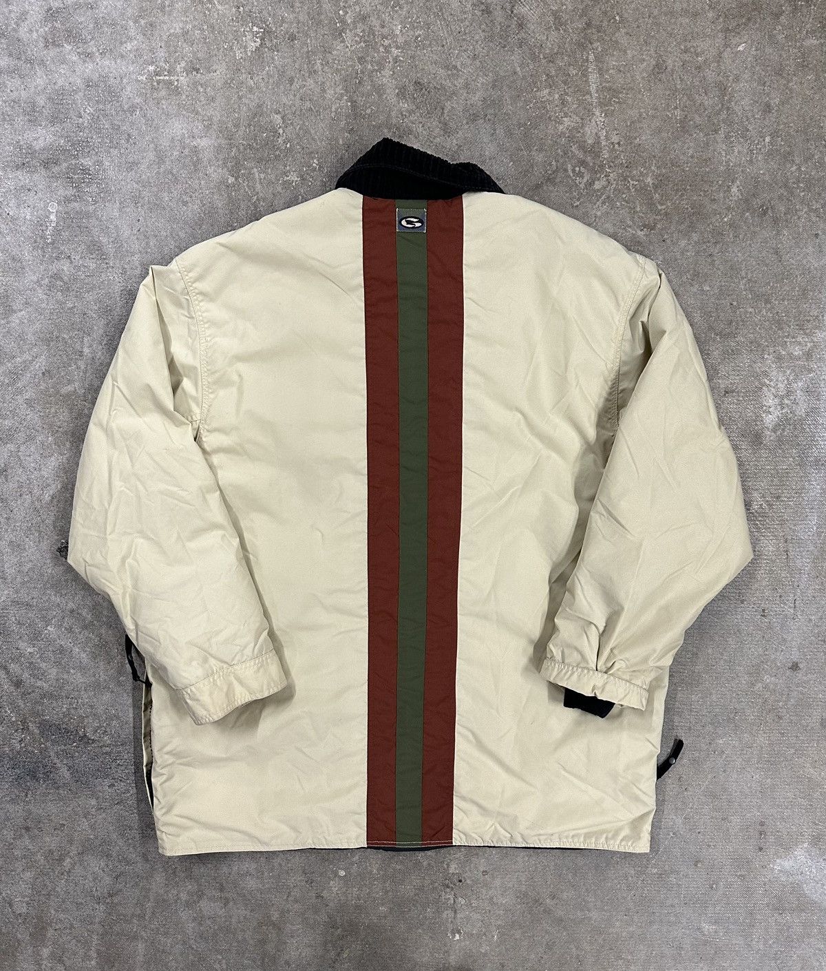 Gotcha Vintage 90s Gotcha Snowgear Corduroy Trench Chore Jacket Size US XL / EU 56 / 4 - 2 Thumbnail