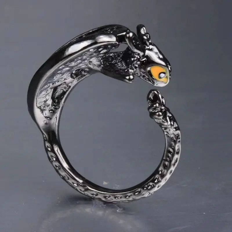 Other Black Dragon Ring Size ONE SIZE - 2 Thumbnail