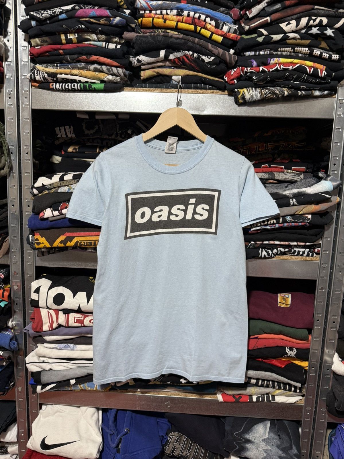 Band Tees Vintage 2020 Oasis Box Logo Rock Band T-Shirt Y2K Hype Size US S / EU 44-46 / 1 - 1 Thumbnail