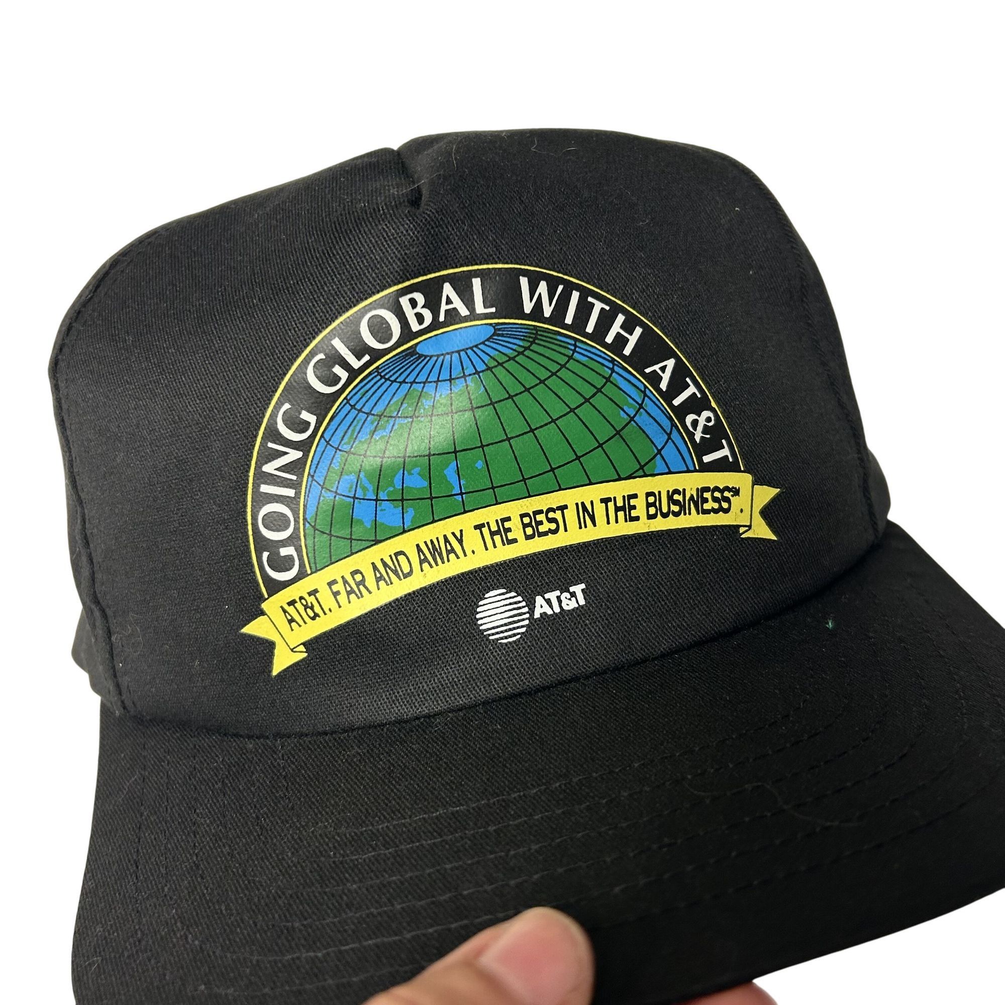 Other 90's AT&T Global Telecommunications Hat Telephone Snapback Size ONE SIZE - 7 Thumbnail