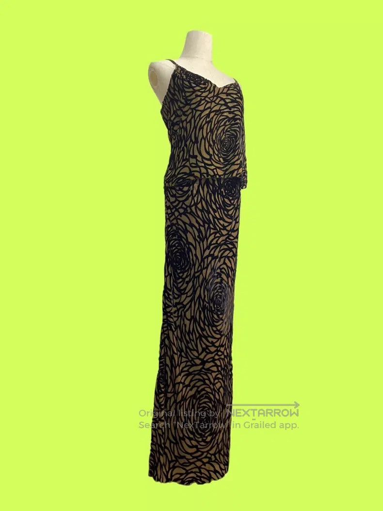 Vivienne Tam vivienne tam Velvet Floral Set Skirt Size S / US 4 / IT 40 - 1 Thumbnail