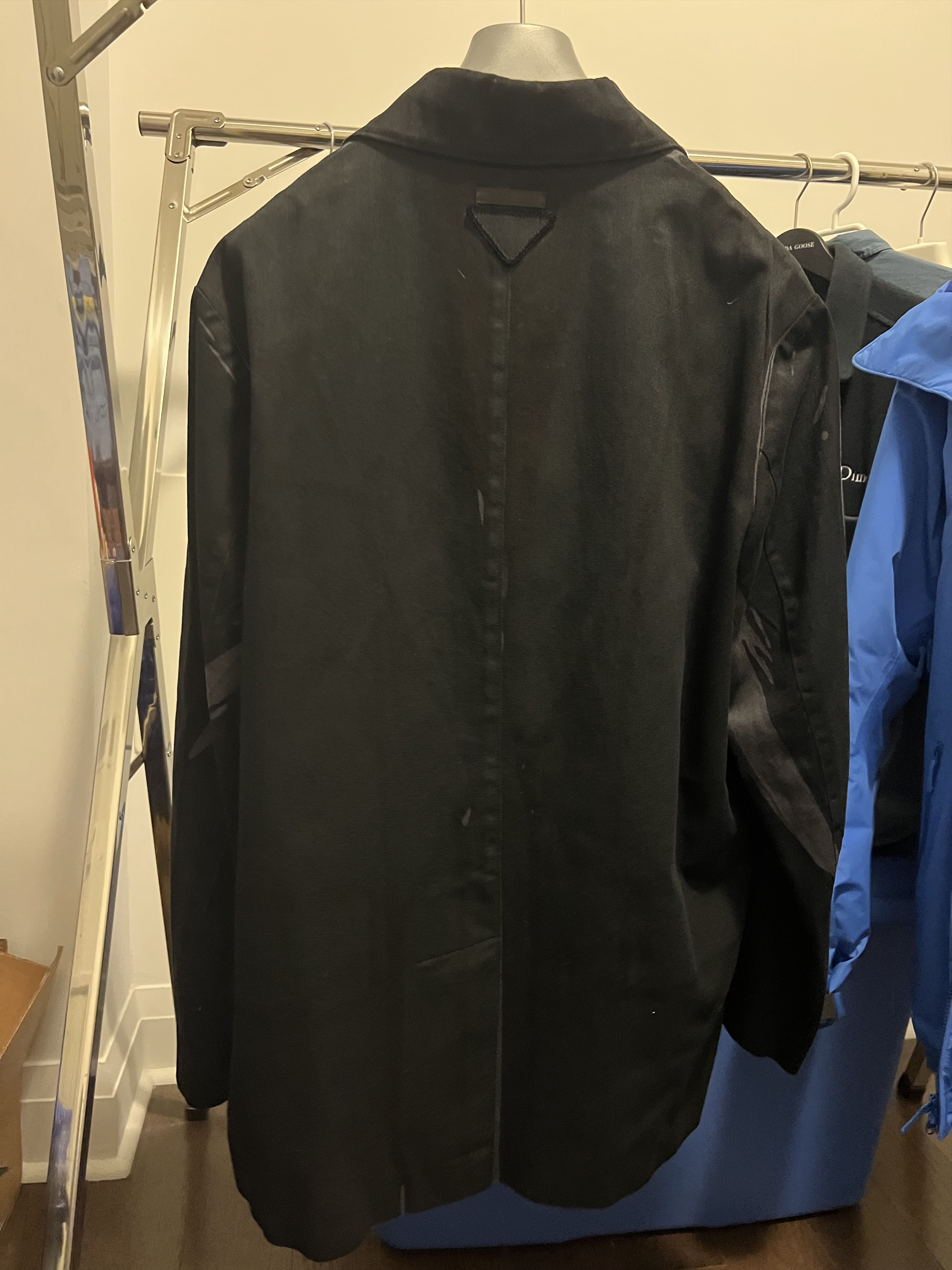 Prada Prada AW18 Overprinted Blazer Size 50R - 2 Thumbnail