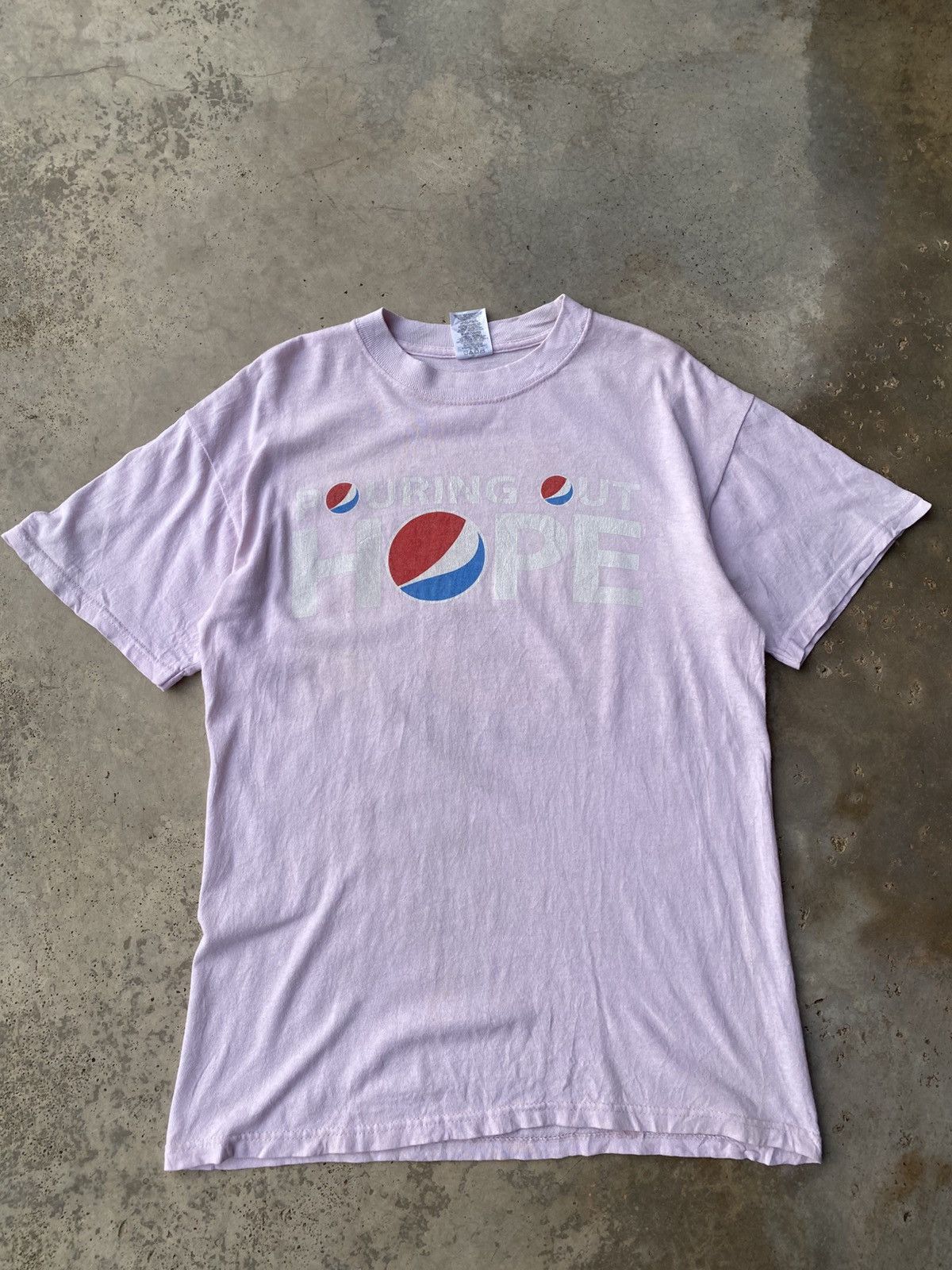 Jerzees Vintage Y2K Jerzees Pepsi Backhit Printed T-Shirt Size US S / EU 44-46 / 1 - 1 Thumbnail