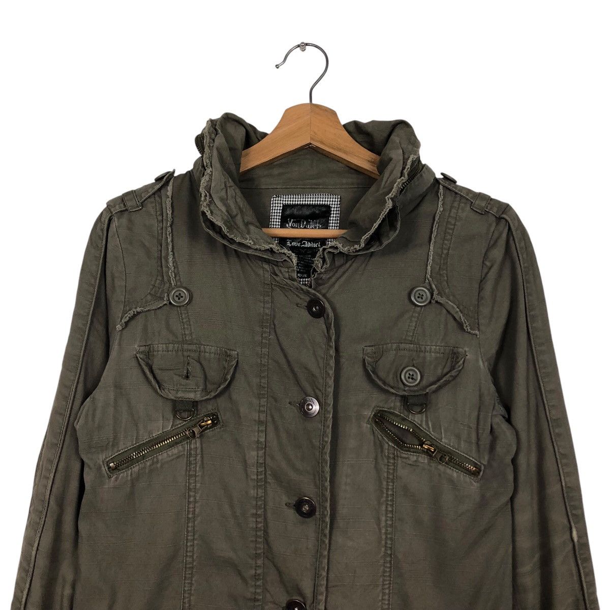 Japanese Brand × Von Dutch 📌Vintage Parka Biker Jacket Von Dutch Bondage Parachute Size US L / EU 52-54 / 3 - 4 Thumbnail