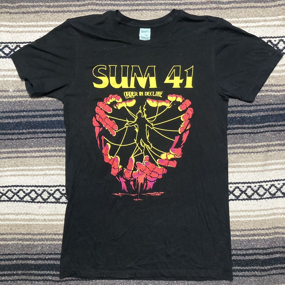 Vintage Sum41 Band Shirt Album Order In Decline 2019 | Grailed
