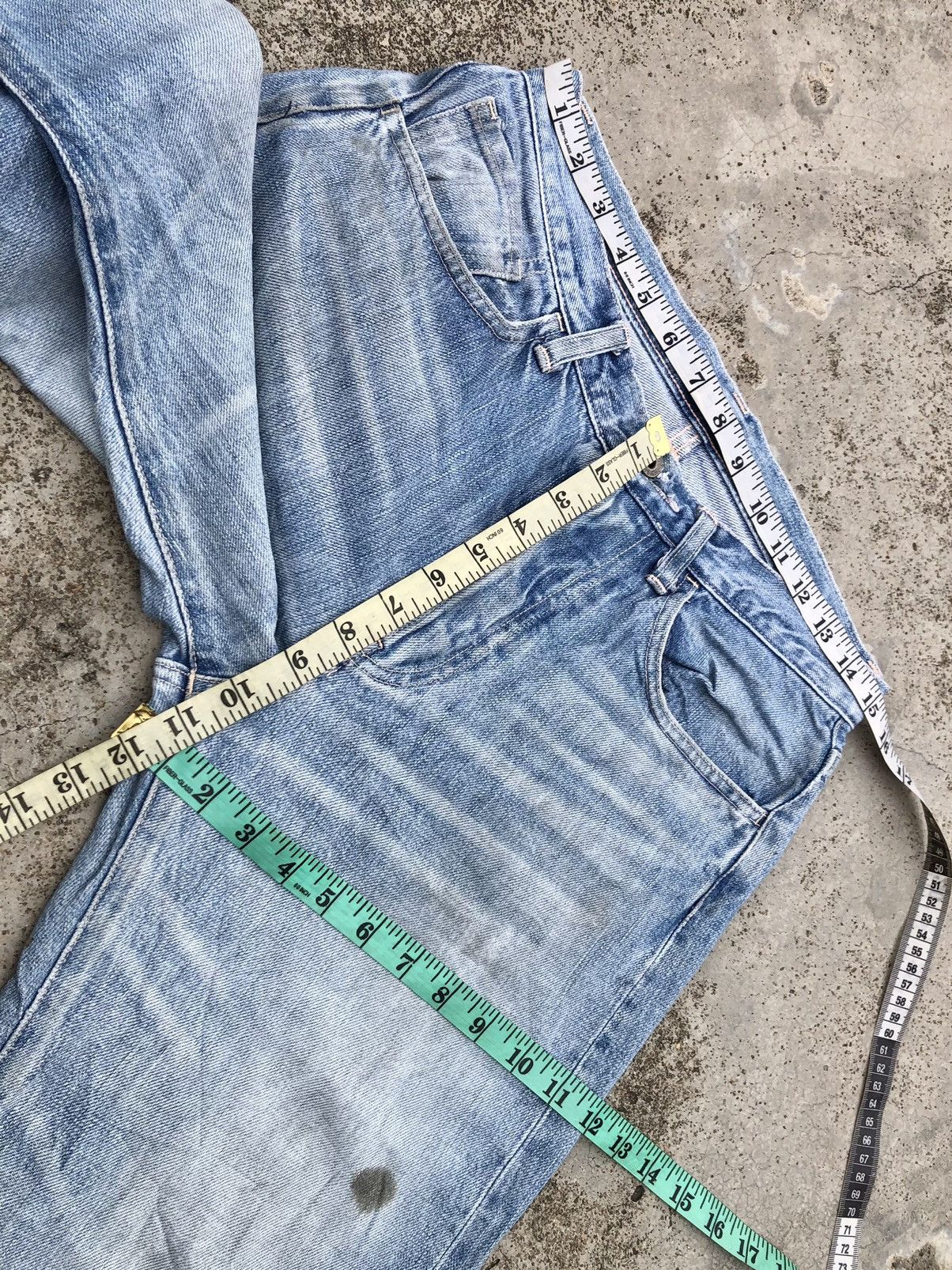 Other WASHED BLUE DENIM Size US 30 / EU 46 - 7 Thumbnail