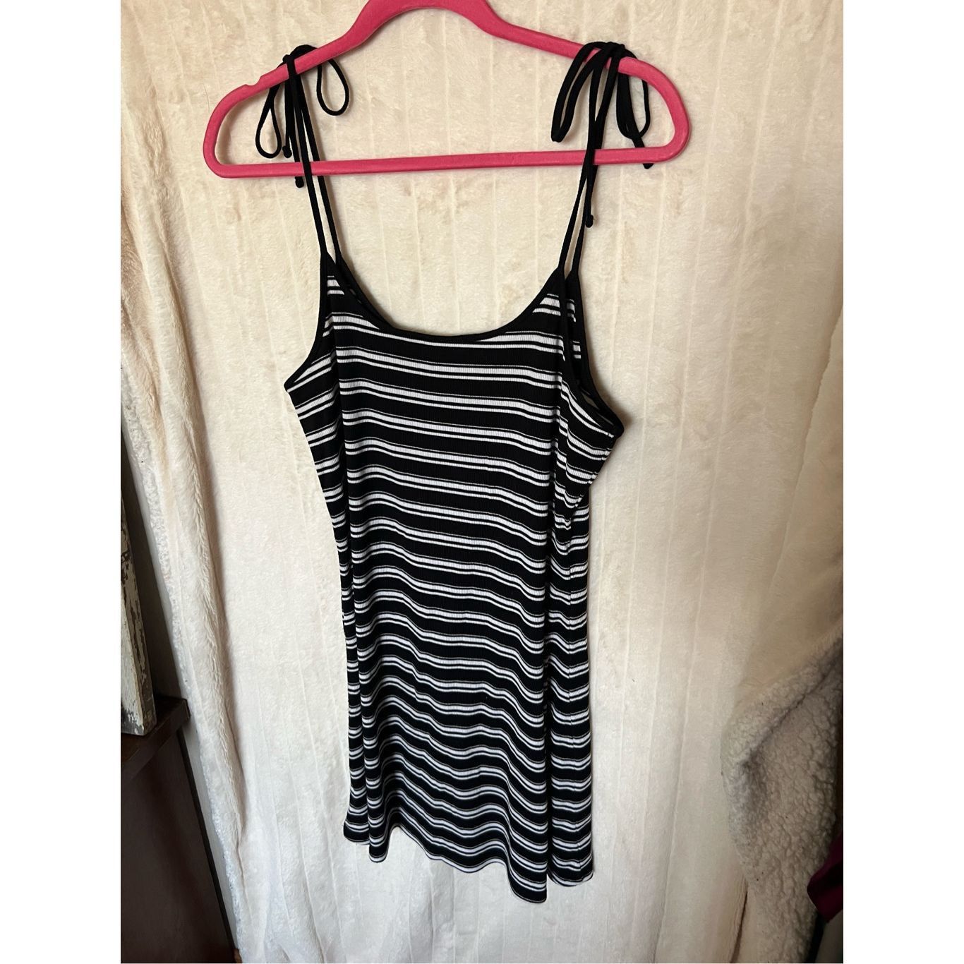 Arizona Jean Co. Arizona Jean Co Black & White Striped Dress Woman’s Size XL Size XL / US 12-14 / IT 48-50 - 5 Thumbnail