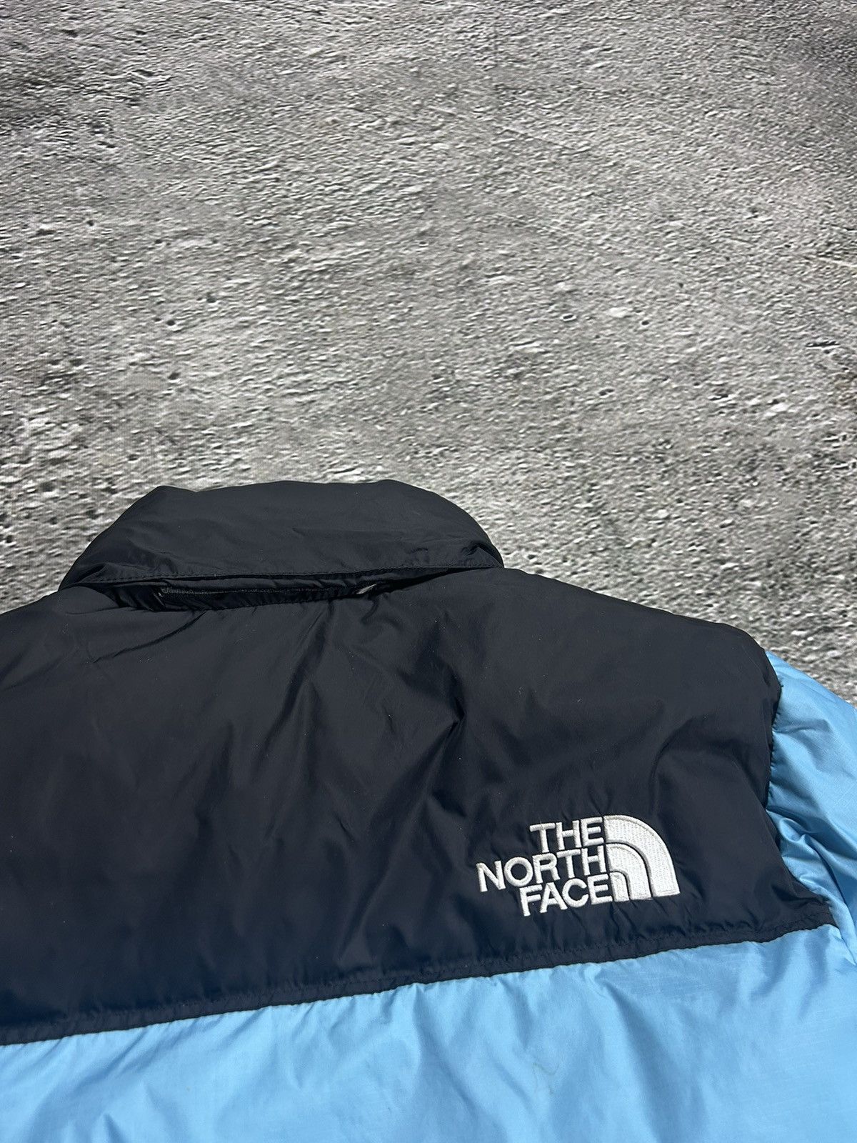 The North Face The North Face nuptse 700 baby blue black down puffer jacket Size S / US 4 / IT 40 - 12 Thumbnail
