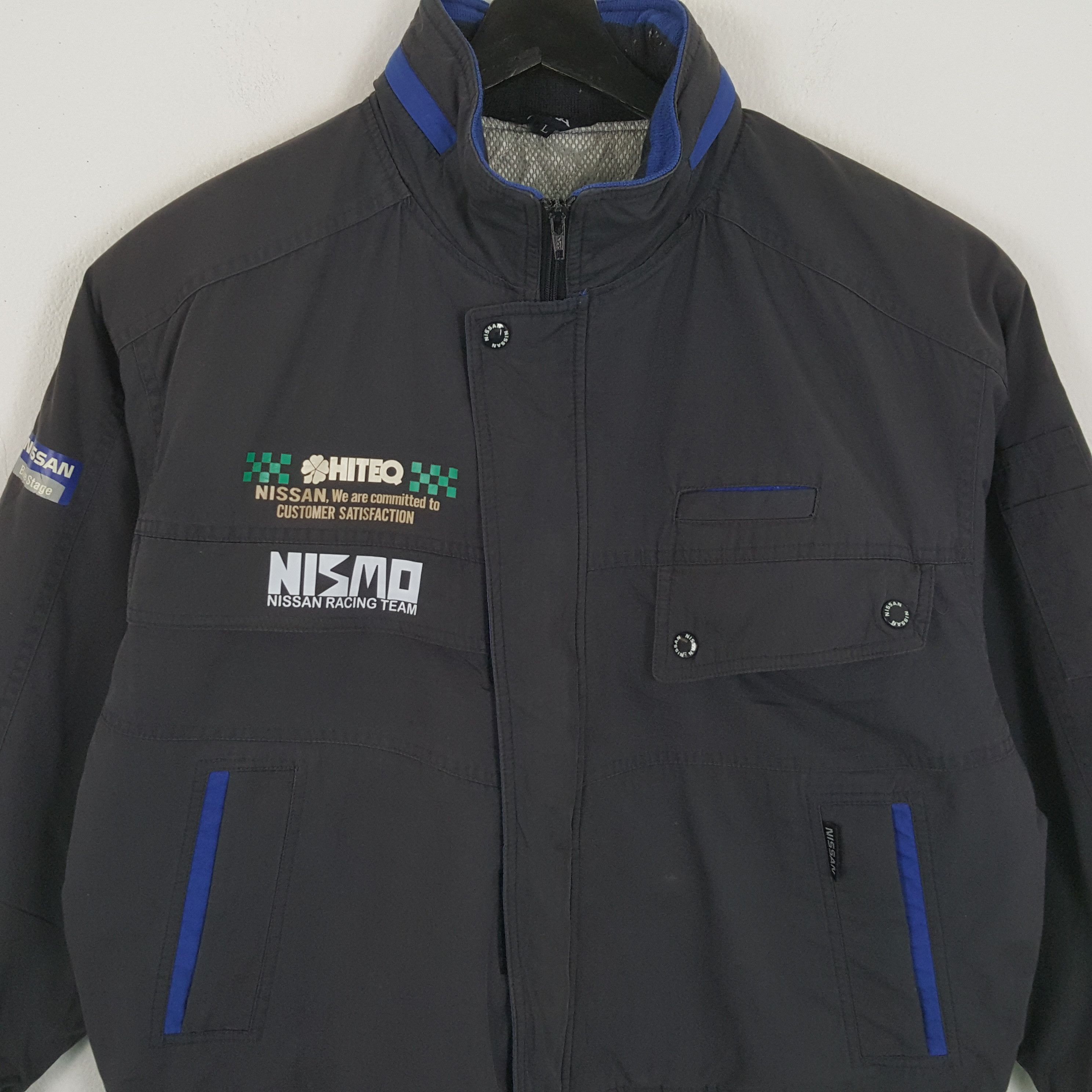 Japanese Brand × Vintage NISMO NISSAN RACING TEAM Motorsports Custom Art Jacket Size US L / EU 52-54 / 3 - 4 Thumbnail