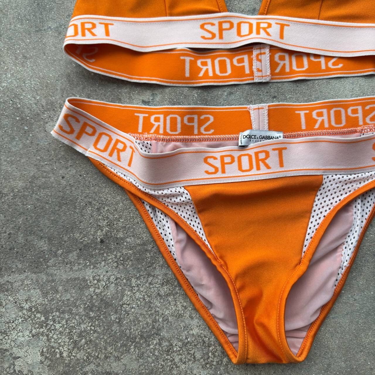 Dolce & Gabbana D&G Dolce & Gabbana Vintage Bra Bikini Swimsuit Size ONE SIZE - 5 Thumbnail