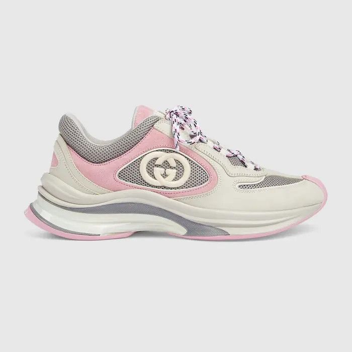 Gucci o1s1wg110425 Women's Gucci Run Sneakers in Multicolor Size US 11 / IT 41 - 1 Thumbnail