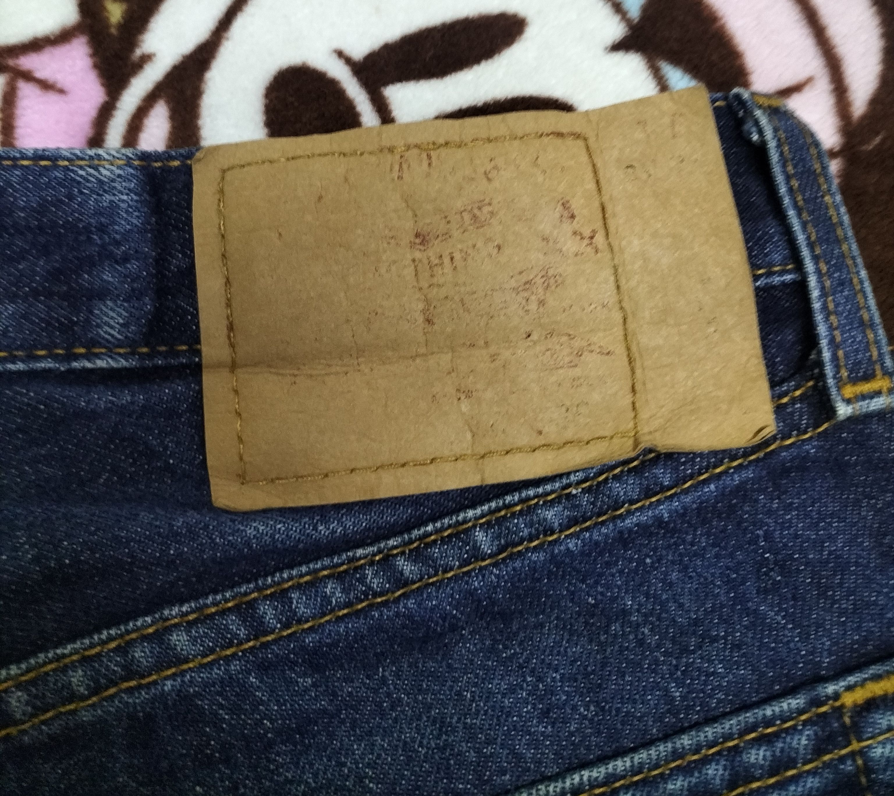 Levi's Vintage Clothing Vintage Levis 501xx natural fade distressed jeans Size US 29 - 14 Thumbnail