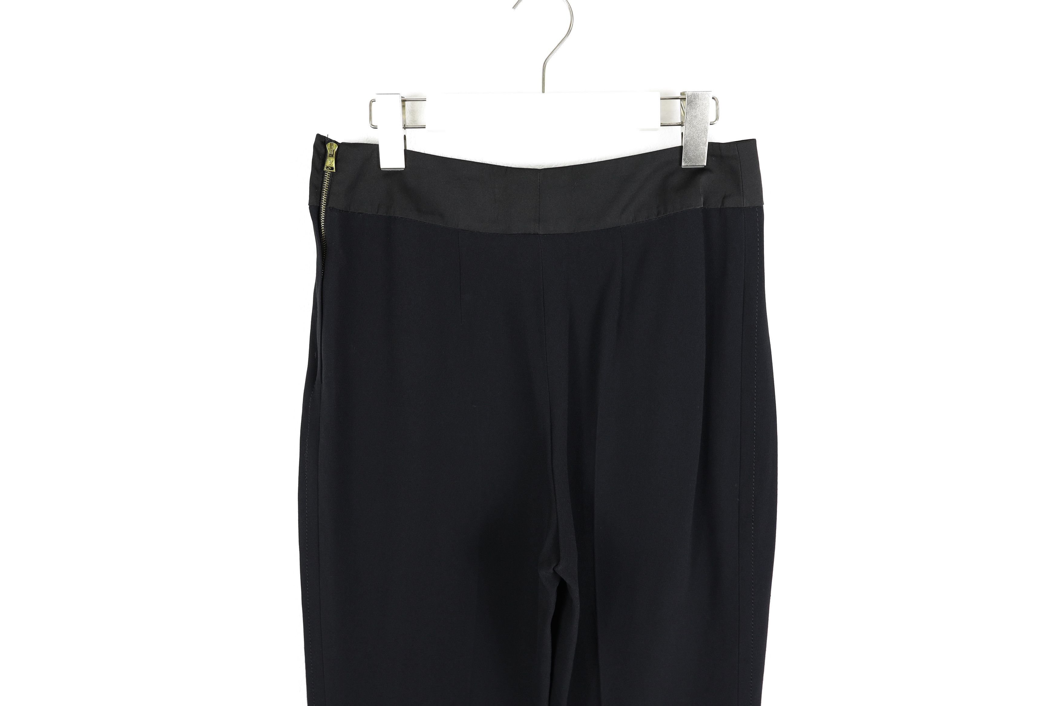 Louis Vuitton Womens Louis Vuitton Uniforms Black Trousers Pants Size 26" / US 2 / IT 38 - 8 Thumbnail