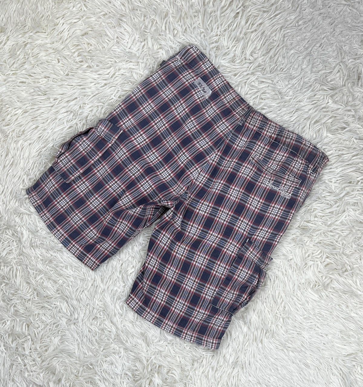 Other T&C Surf Hawaii Checkered Cargo Short Pants Size US 33 - 4 Thumbnail