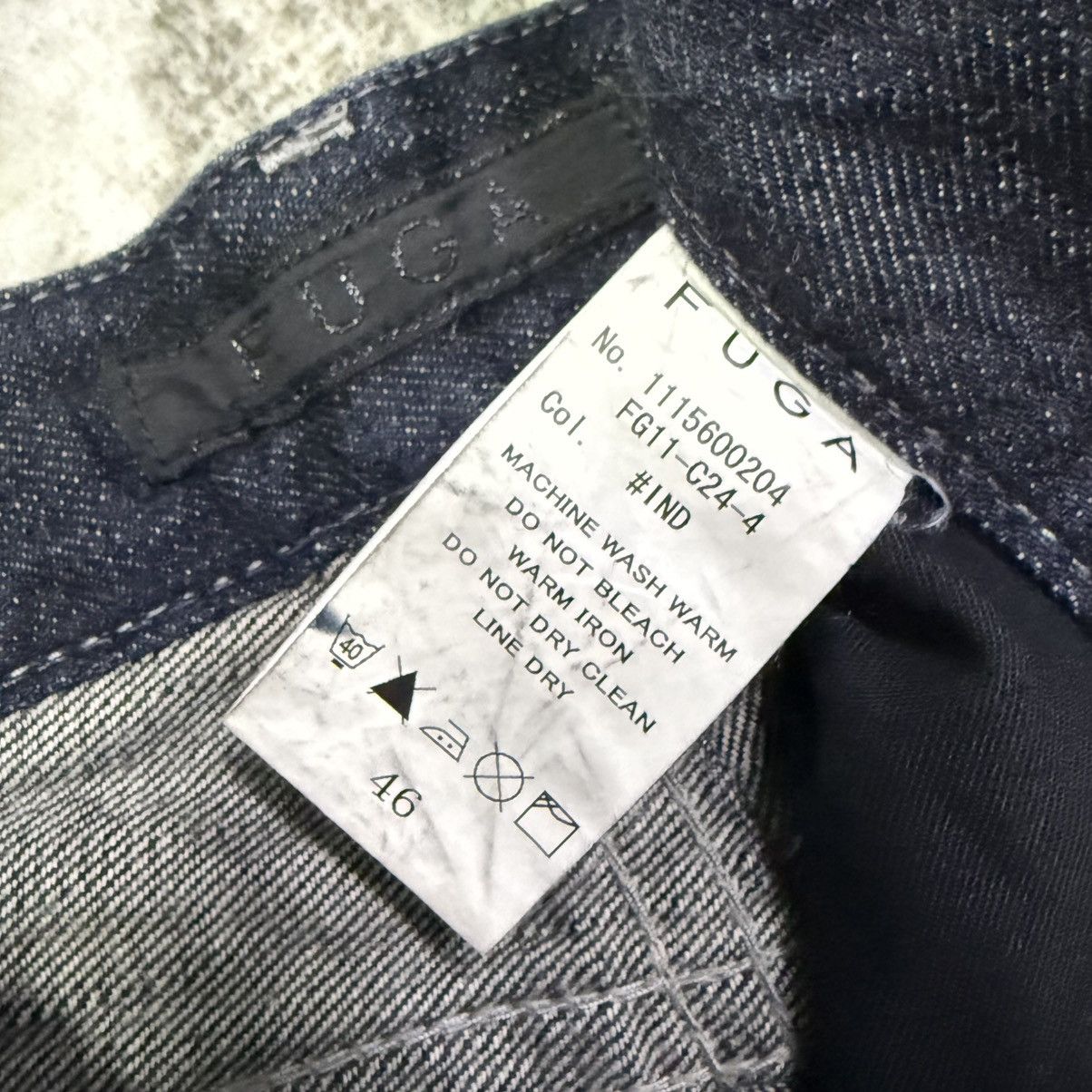 GOSTAR DE FUGA Fuga Smoke Shadow Wash Claw Mark Studded Jeans Size US 32 / EU 48 - 12 Thumbnail