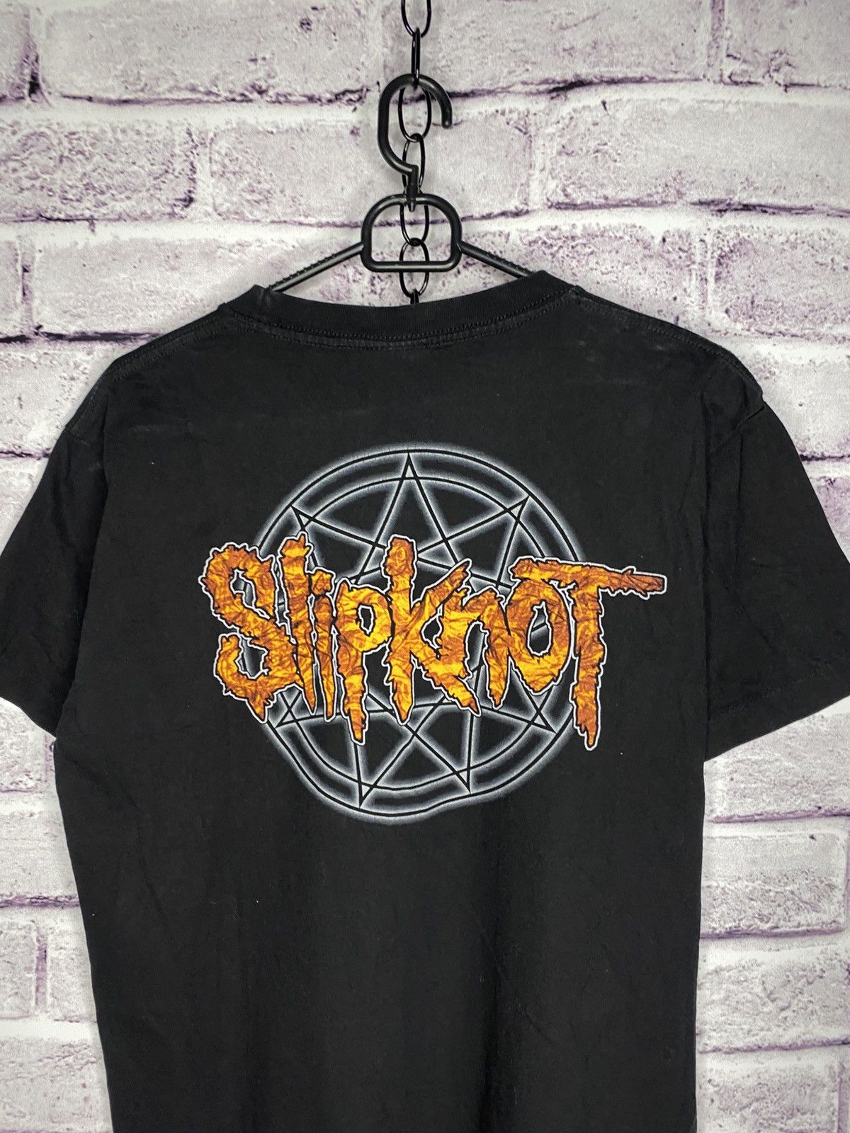 Slipknot Men's Vintage T-Shirt Slipknot Big Logo Tee Band Tees Size US M / EU 48-50 / 2 - 9 Thumbnail