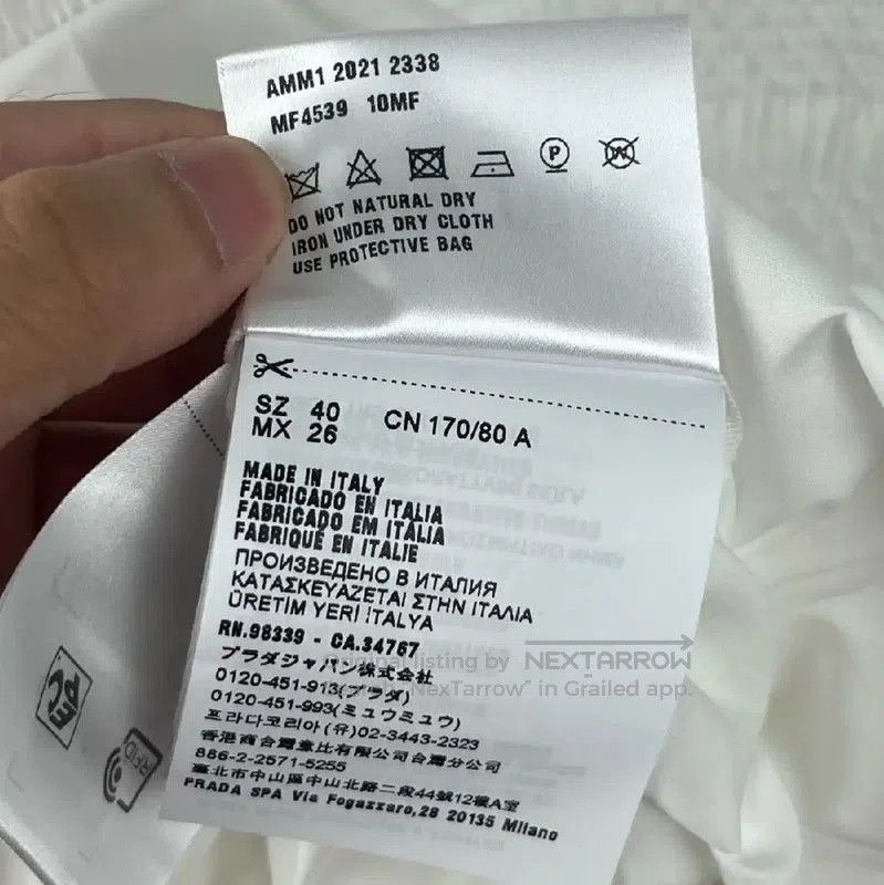 Miu Miu Miu Miu White Cotton Dress for Women . Size L / US 10 / IT 46 - 4 Thumbnail