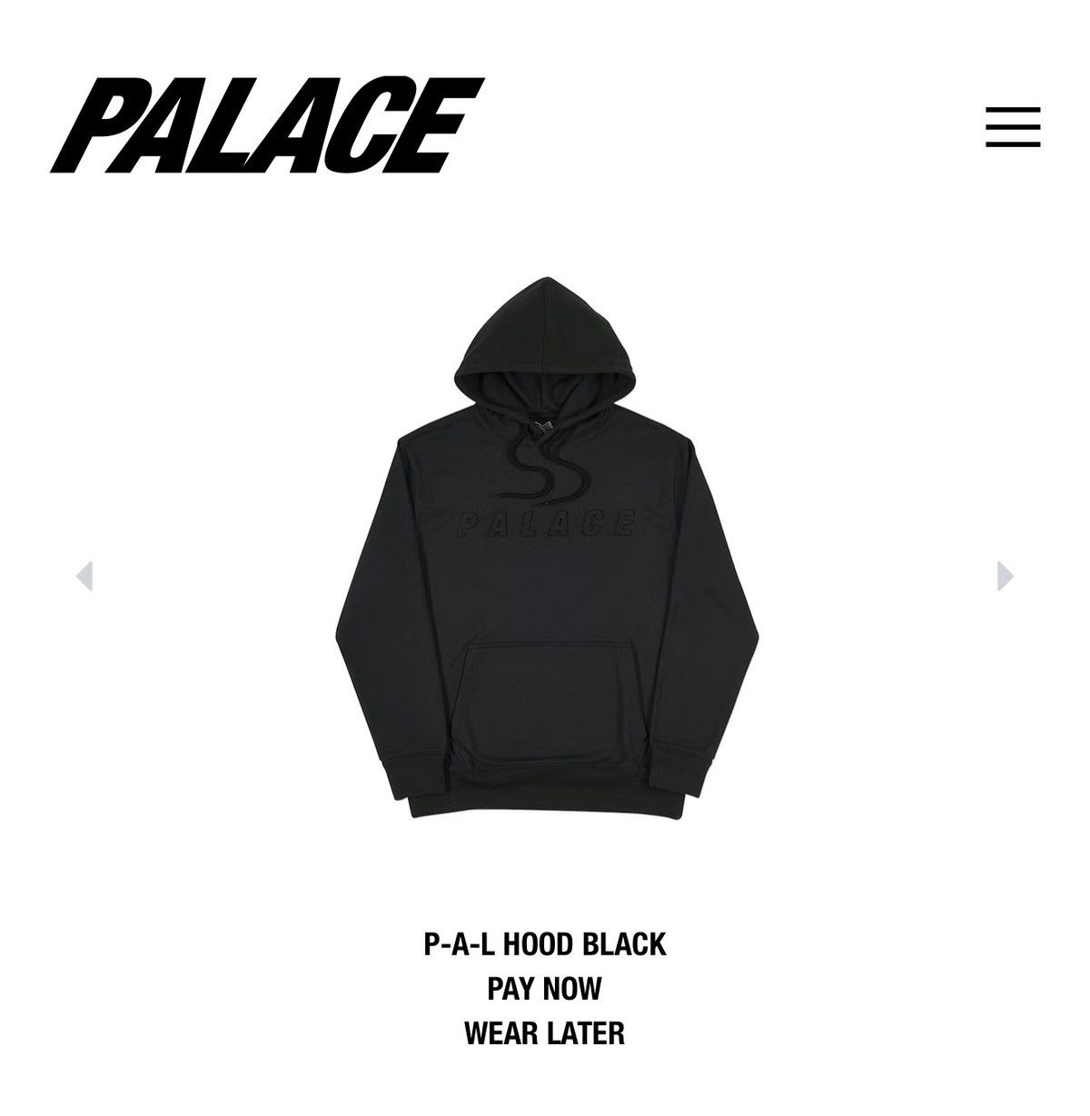 Palace 2018 P-A-L Hoodie Size US XXL / EU 58 / 5 - 6 Thumbnail