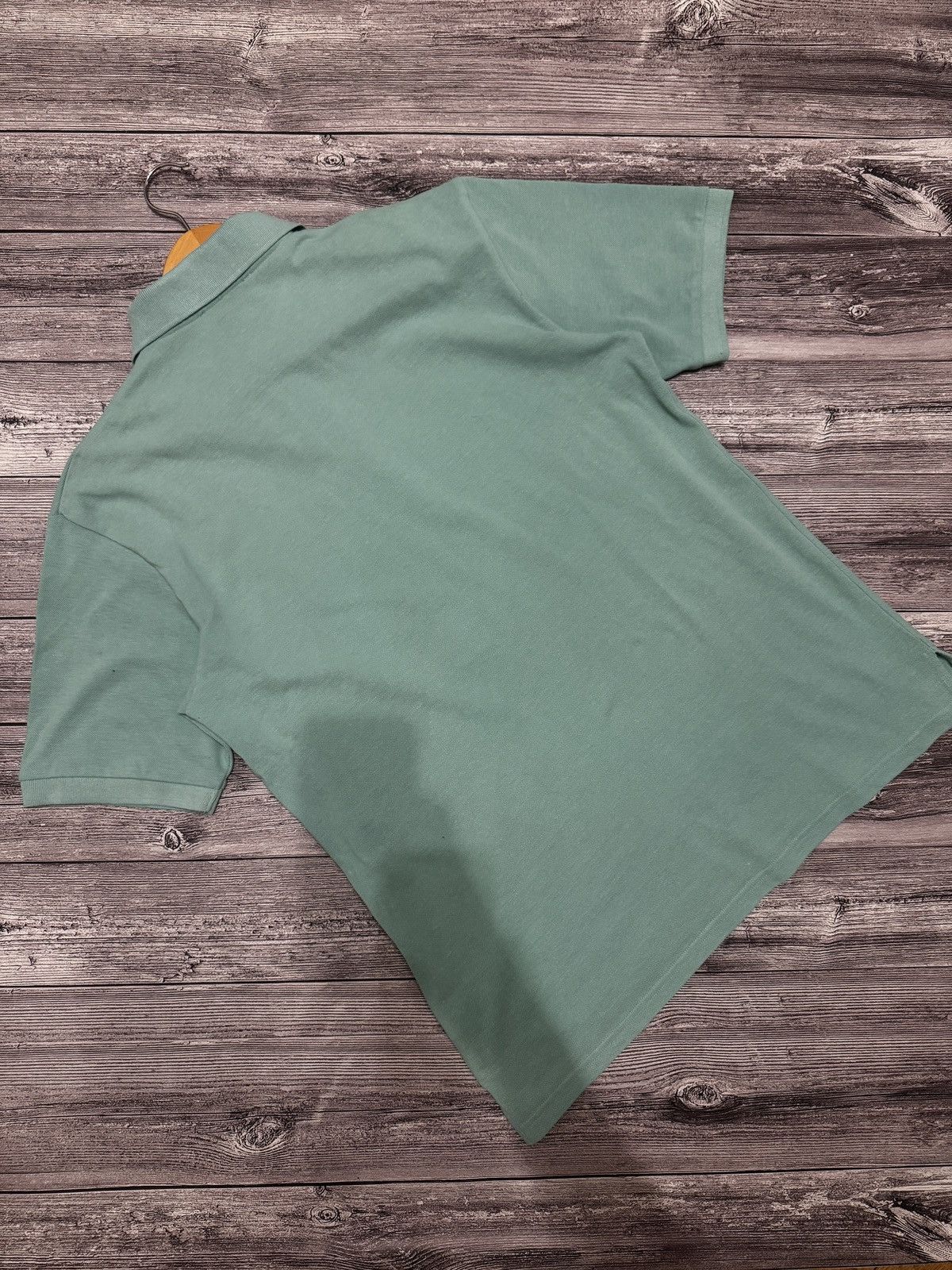 Yves Saint Laurent Yves Saint Laurent Green Polo Shirt Short Sleeve Size M Size US M / EU 48-50 / 2 - 4 Thumbnail