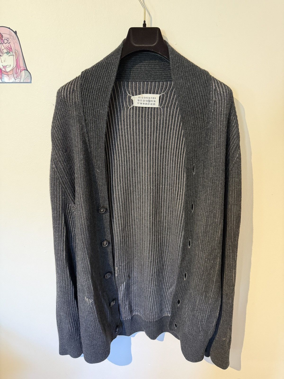 Maison Margiela Maison Margiela Knit Cardigan Size US L / EU 52-54 / 3 - 1 Thumbnail