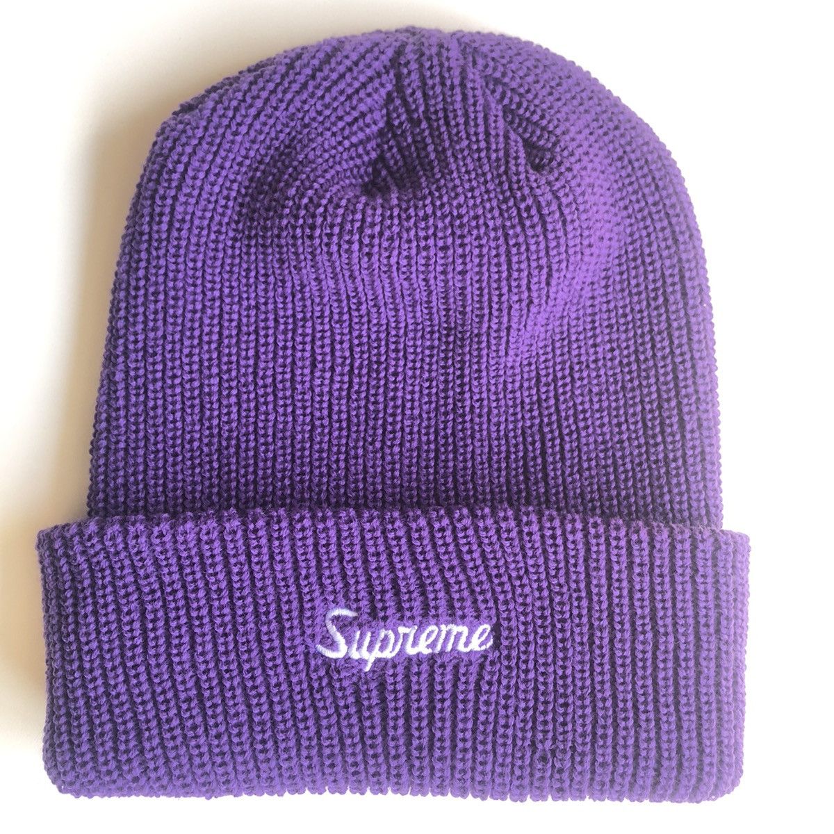 Supreme FW21 Loose Gauge Beanie PURPLE Size ONE SIZE - 1 Thumbnail