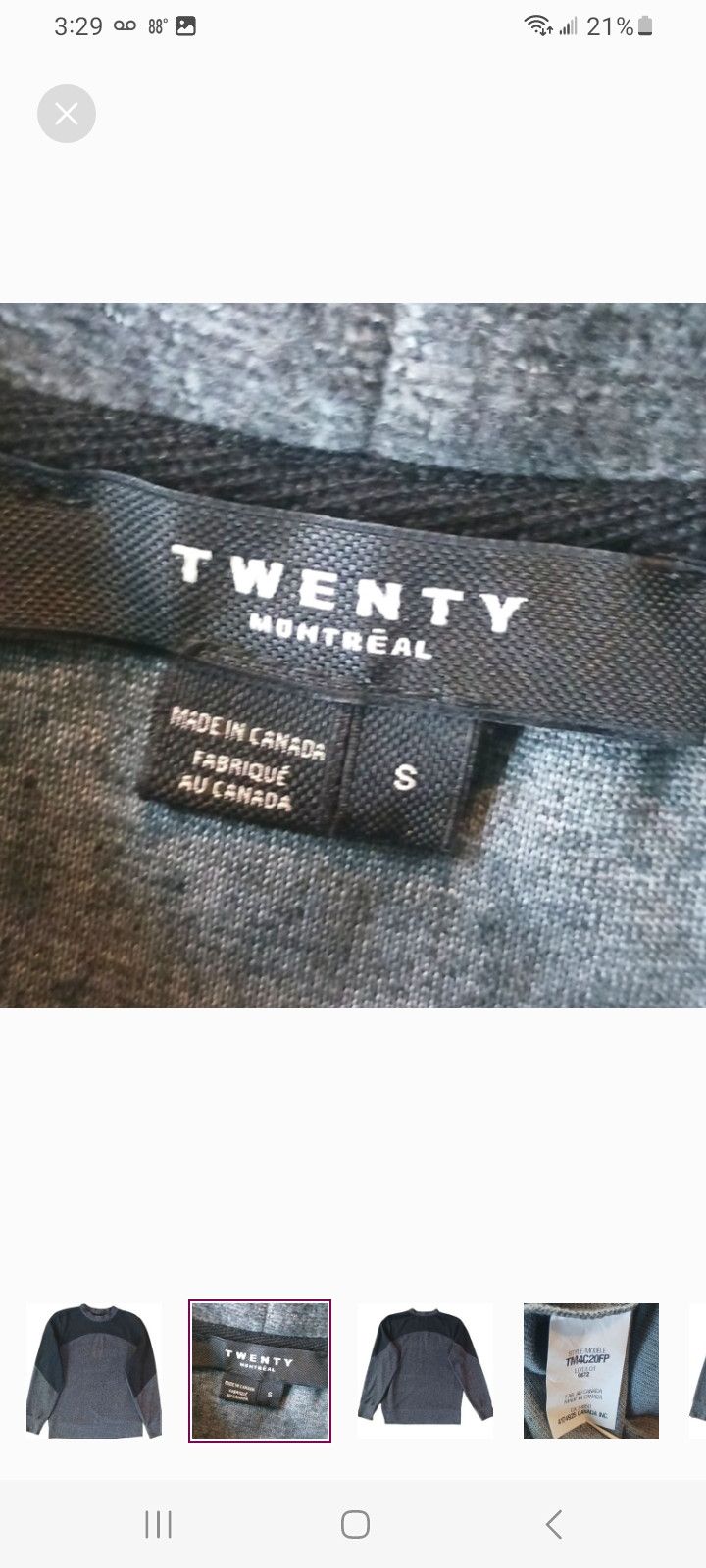 Other Twenty Montreal Sweater Size US M / EU 48-50 / 2 - 2 Thumbnail