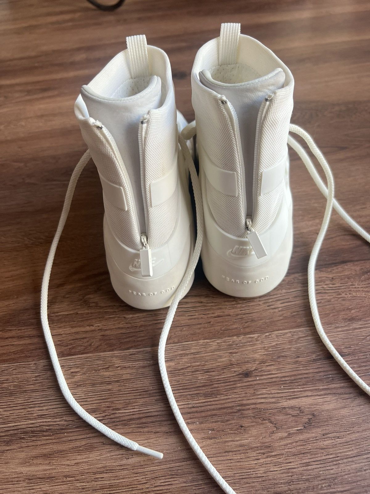 Fear of God × Nike Men’s Nike Air Fear of God 1 in Sail (White) Size US 10.5 / EU 43-44 - 5 Thumbnail