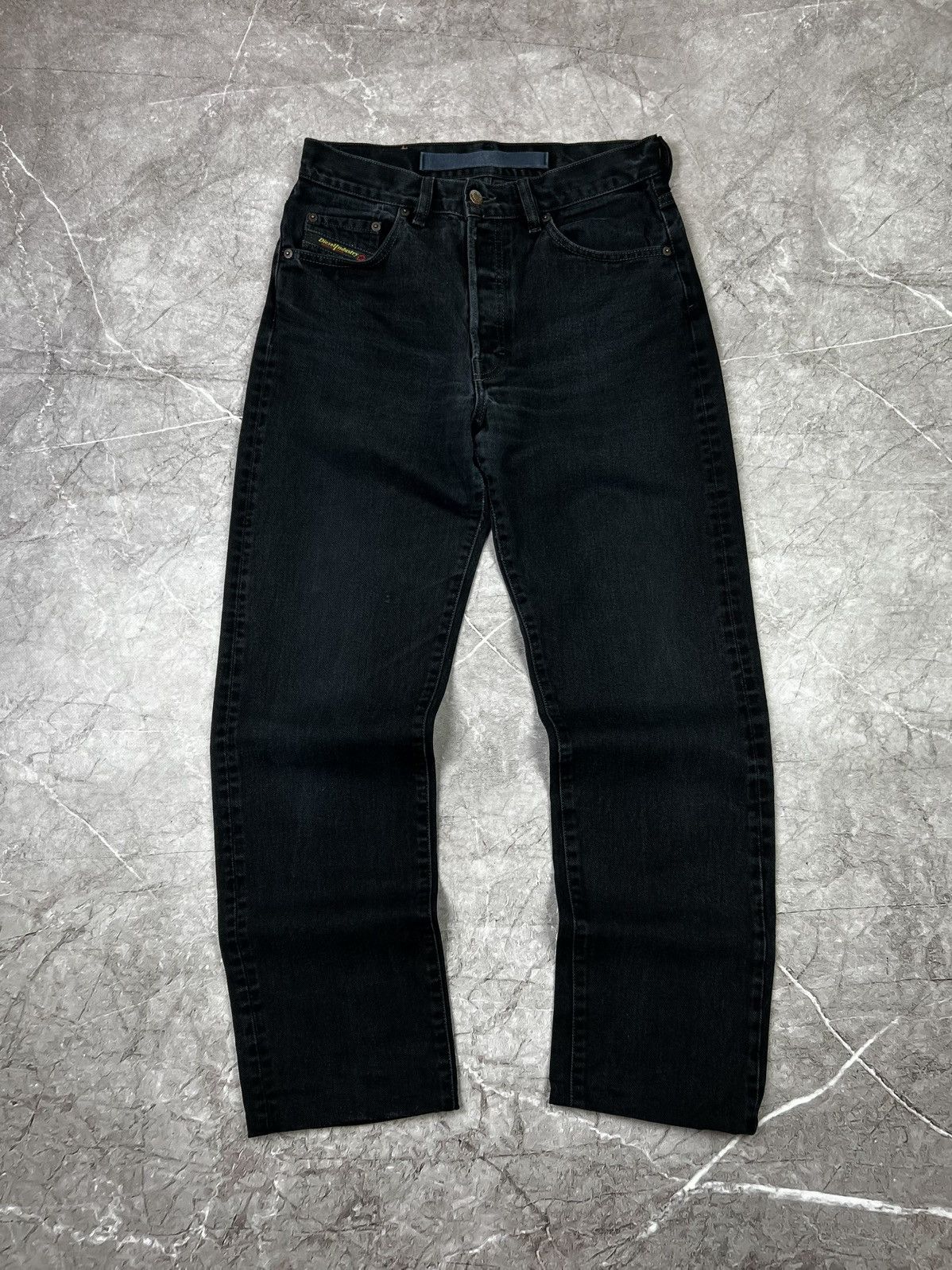 Diesel Pants Diesel Vintage Black Jeans Denim Luxury Y2k Baggy Fit Size US 30 / EU 46 - 1 Thumbnail