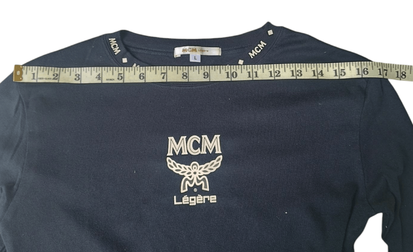 MCM MCM Legere small logo t-shirt Size L / US 10 / IT 46 - 9 Thumbnail