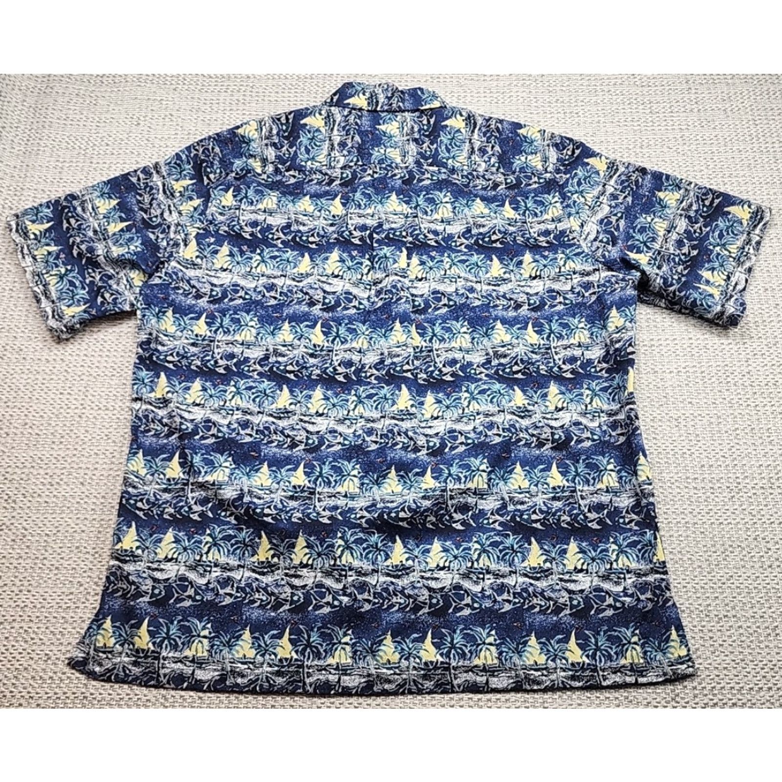 Vintage VINTAGE Avi Collection by Kahala Hawaiian Islands Shirt Mens XL Button Up Short Sleeve Size US XL / EU 56 / 4 - 7 Thumbnail