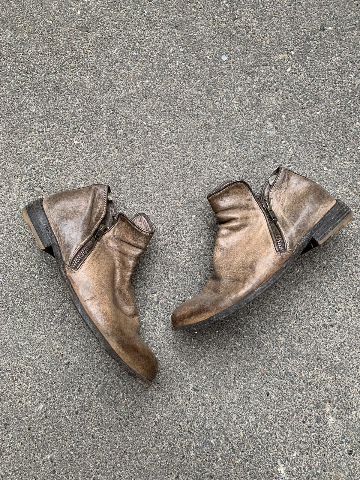 Genuine Leather × Officine Creative Officine Creative Avantgarde Leather Mid Boot Size US 8 / IT 38 - 1 Thumbnail