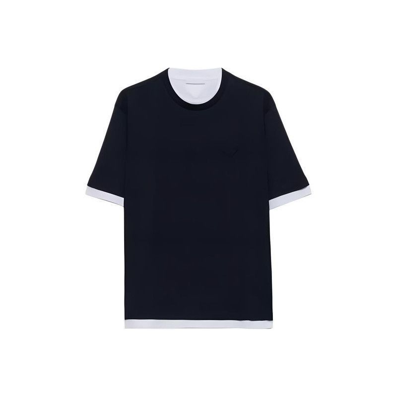 Prada Prada Logo Loose Fit TShirt for Men-2506 Size US XXL / EU 58 / 5 - 7 Thumbnail