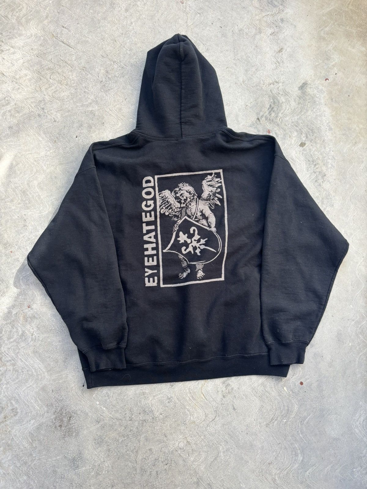 Vintage Vintage Y2K 2000s Eyehategod Hoodie Size US XL / EU 56 / 4 - 2 Thumbnail