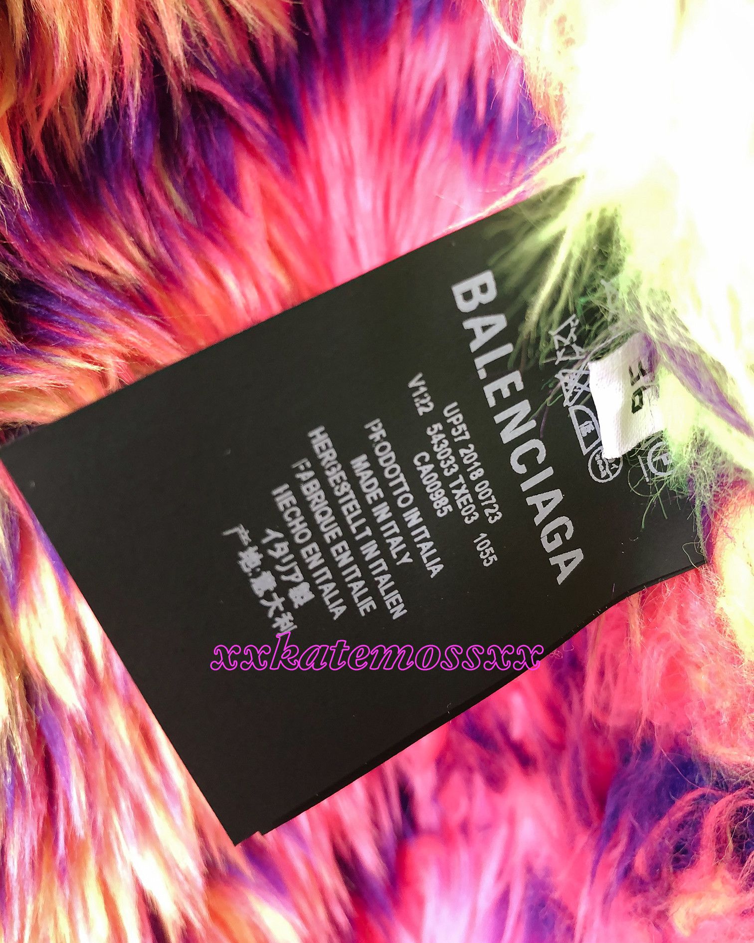 Balenciaga Balenciaga AW18 Runway Faux Fur Lined Denim Jacket Size US S / EU 44-46 / 1 - 4 Thumbnail