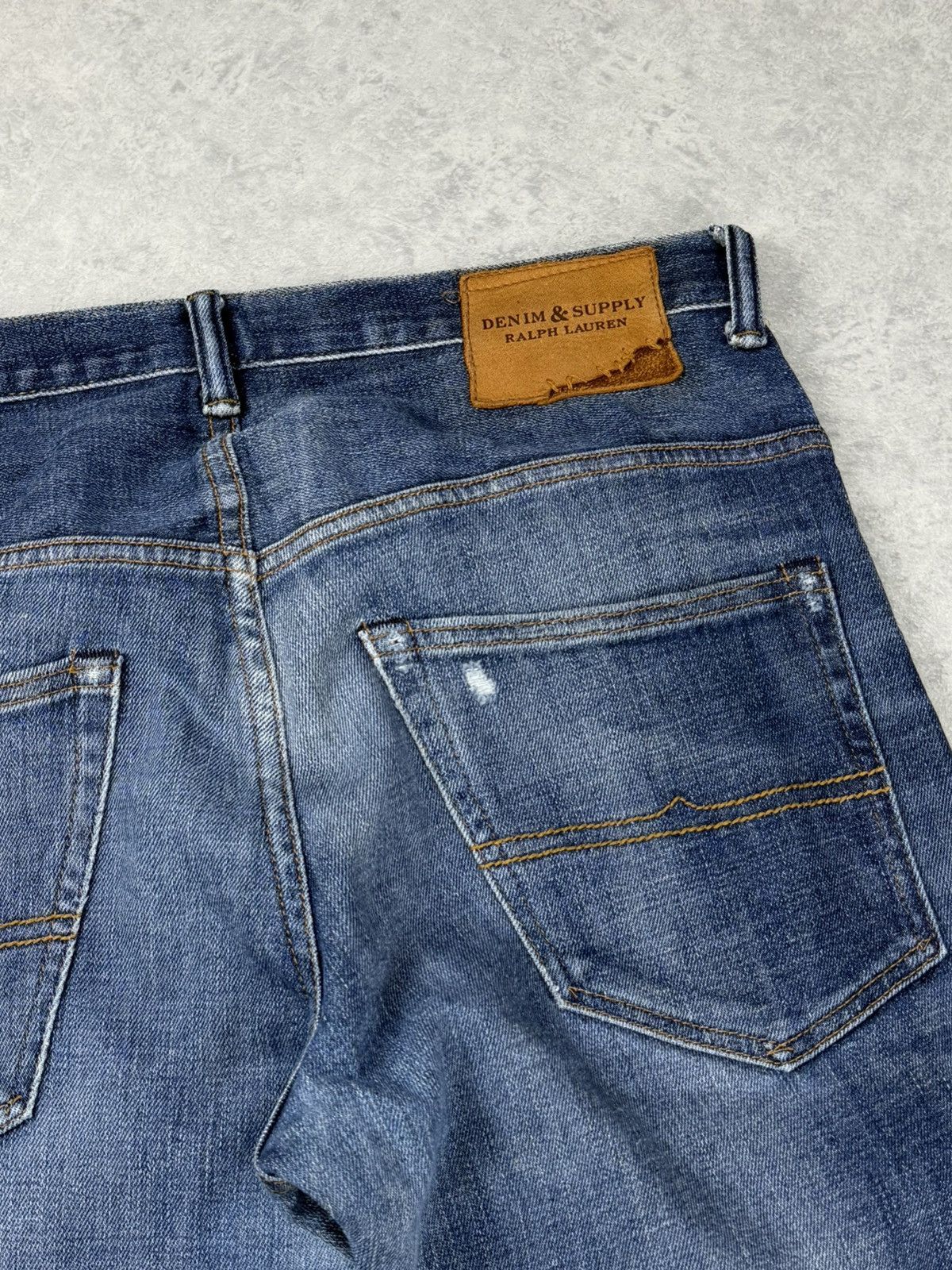 Denim & Supply Ralph Lauren Denim & Supply Ralph Lauren Distressed Skinny Jeans 32x34 Size US 32 / EU 48 - 10 Thumbnail