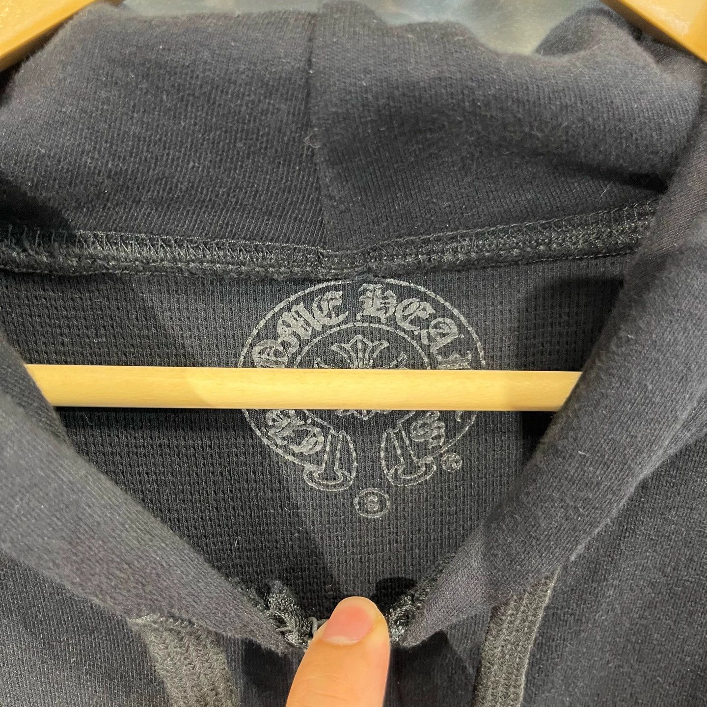 Chrome Hearts Chrome Hearts Sanskrit script arm zip hoodie blk S Size US S / EU 44-46 / 1 - 3 Thumbnail