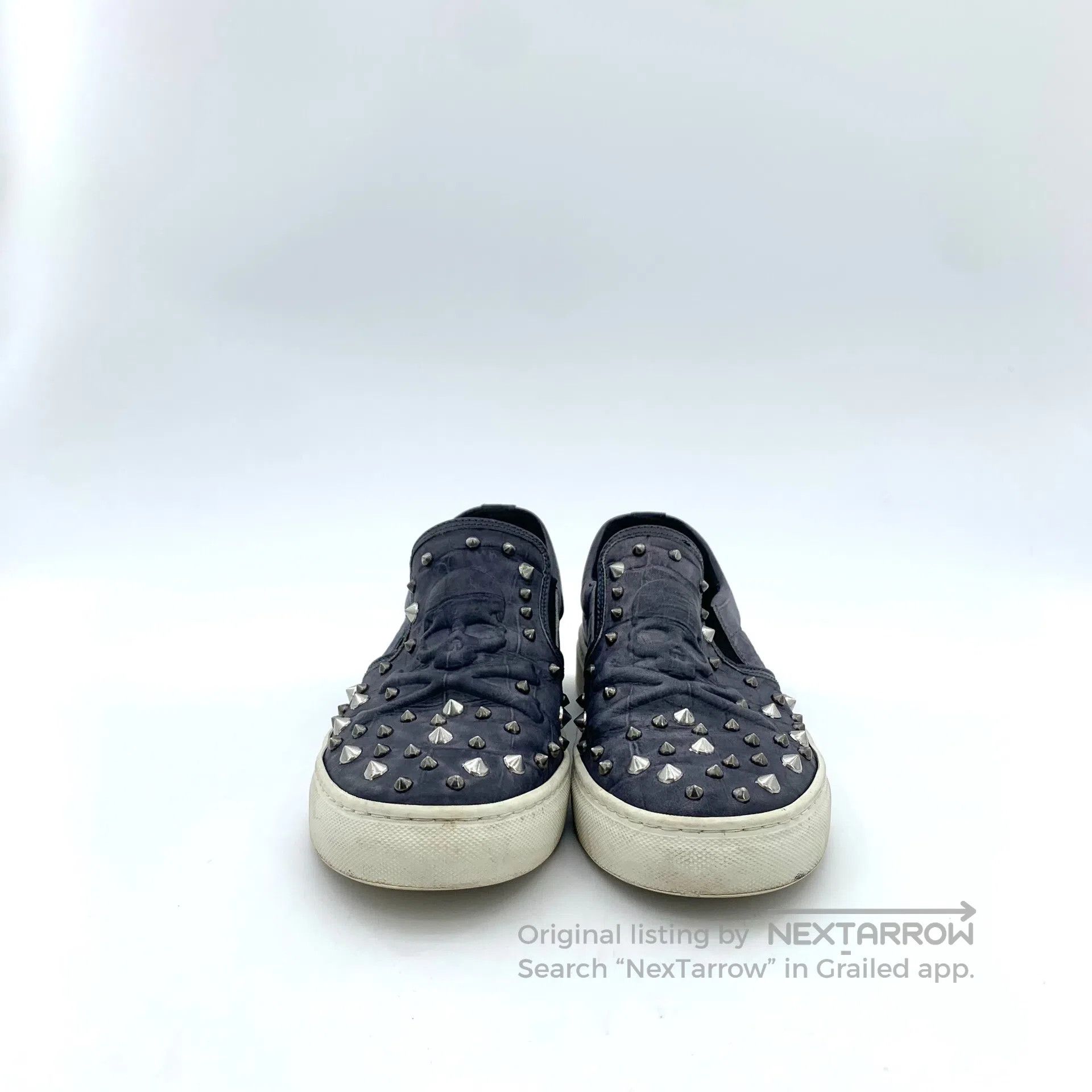 Philipp Plein Philipp Plein Blue Studs Design Casual Flat Loafers| Size US 9 / EU 42 - 3 Thumbnail