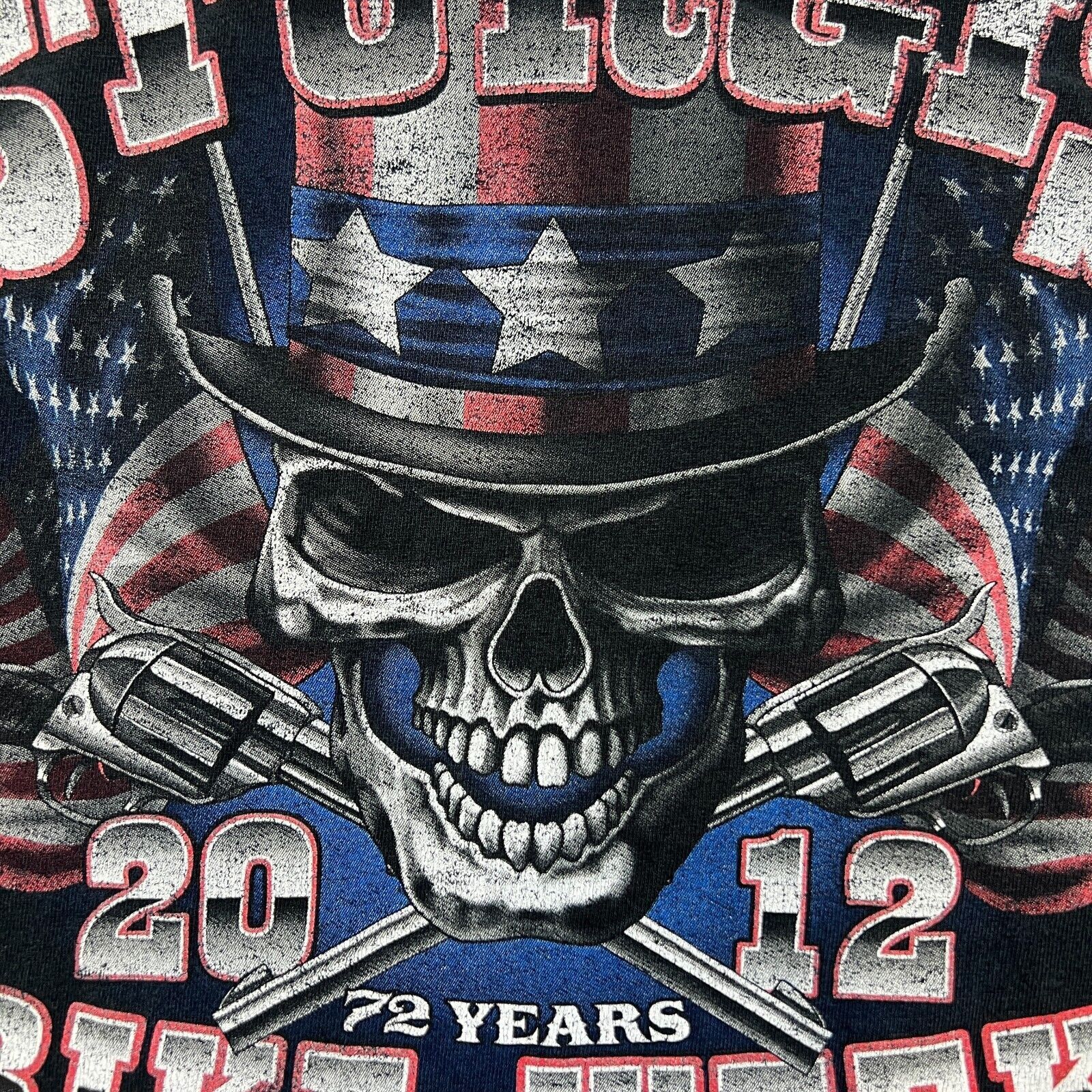 Harley Davidson × Vintage 2011 Sturgis T Shirt Large Double Sided Graphic Biker Tee Size US L / EU 52-54 / 3 - 10 Thumbnail