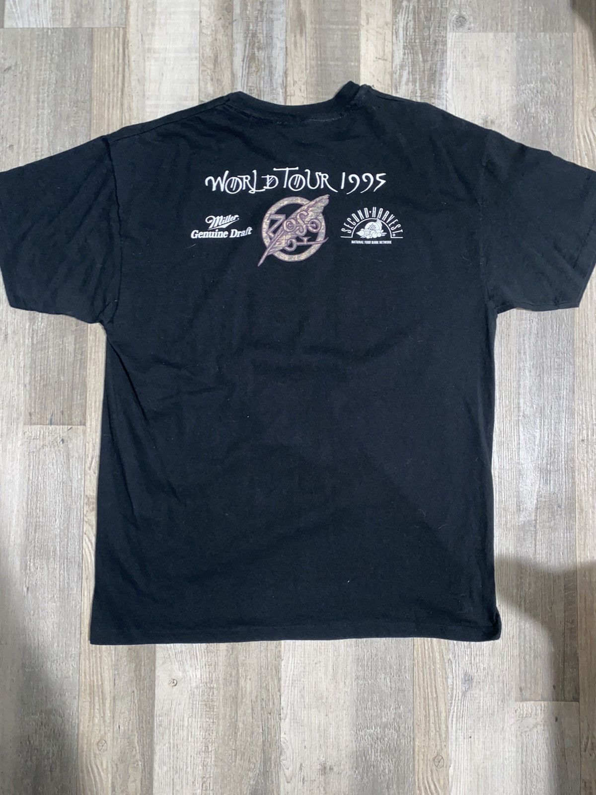 Band Tees × Led Zeppelin × Vintage VINTAGE 1995 led zeppelin JIMMY PAGE, ROBERT PLANT Size US XL / EU 56 / 4 - 5 Thumbnail