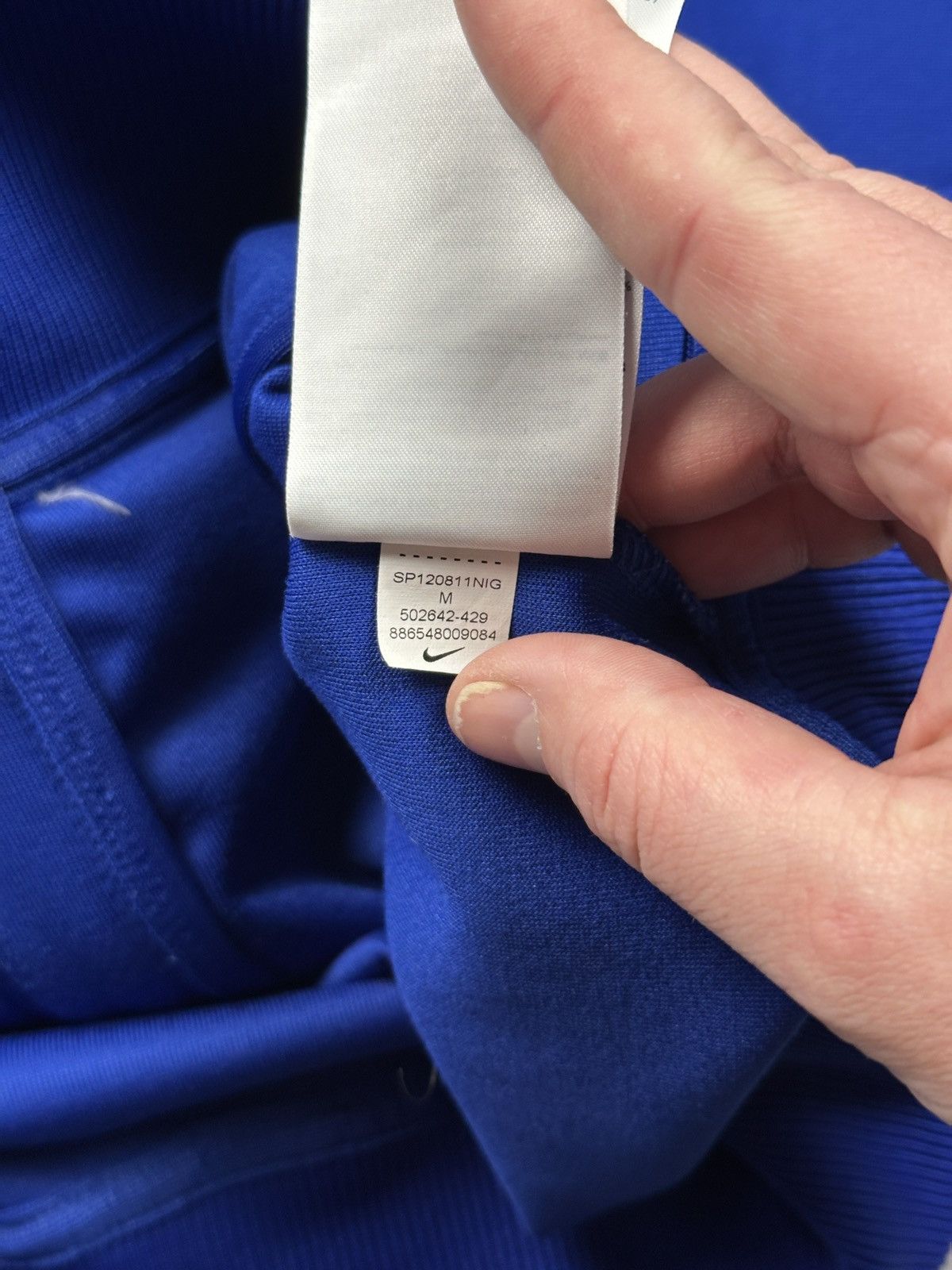 Nike Nike Sportswear Full Zip Hoodie Blue Tech Fleece Style Size US M / EU 48-50 / 2 - 11 Thumbnail