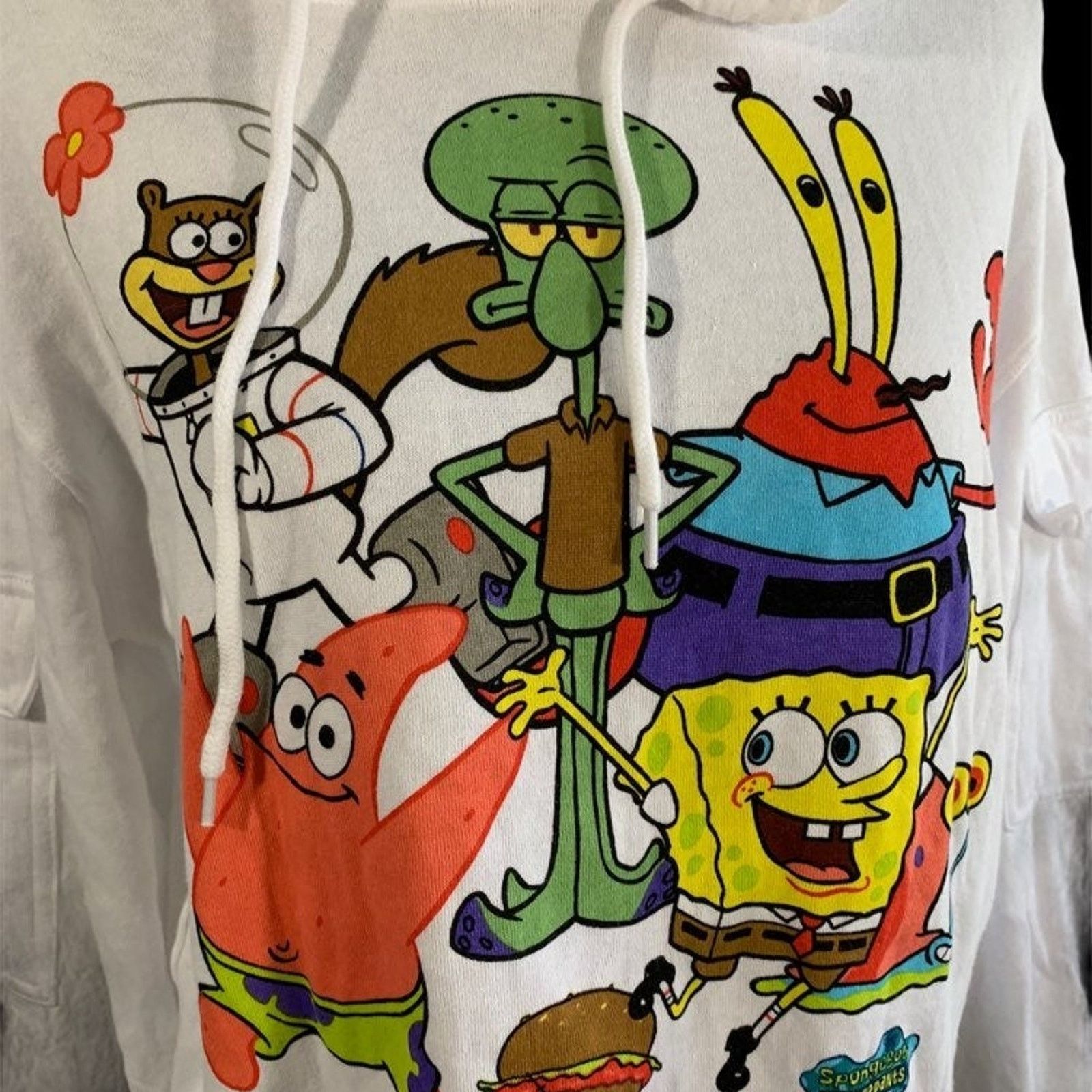 Nickelodeon Nickelodeon SpongeBob SquarePants Cropped Hoodie Women Sz M Size M / US 6-8 / IT 42-44 - 2 Thumbnail