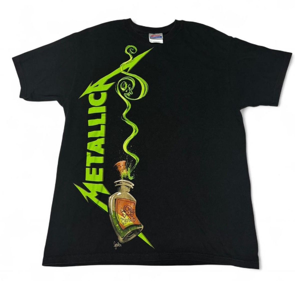 Band Tees × Vintage Metallica Cyanide Poison T-Shirt Men’s Double Sided Vintage Size US M / EU 48-50 / 2 - 1 Thumbnail