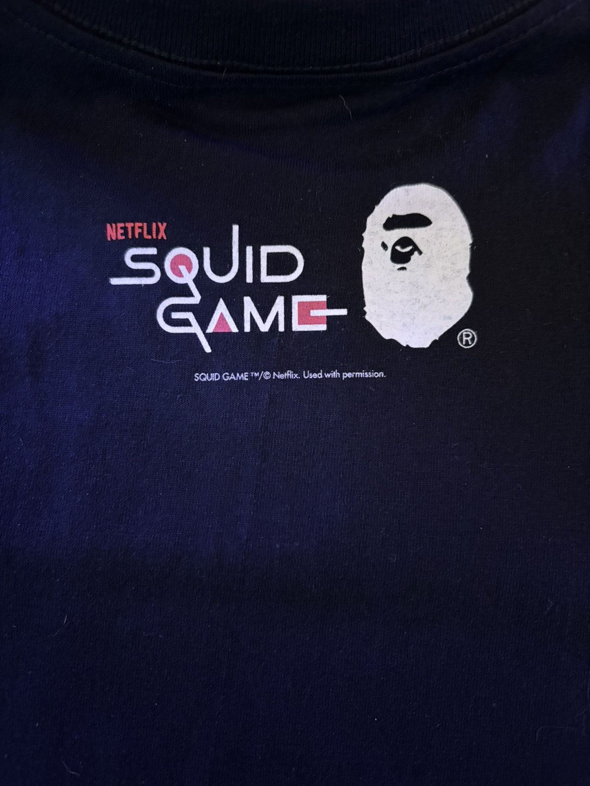 Bape Bape x Squid Game Tee Size US M / EU 48-50 / 2 - 3 Thumbnail