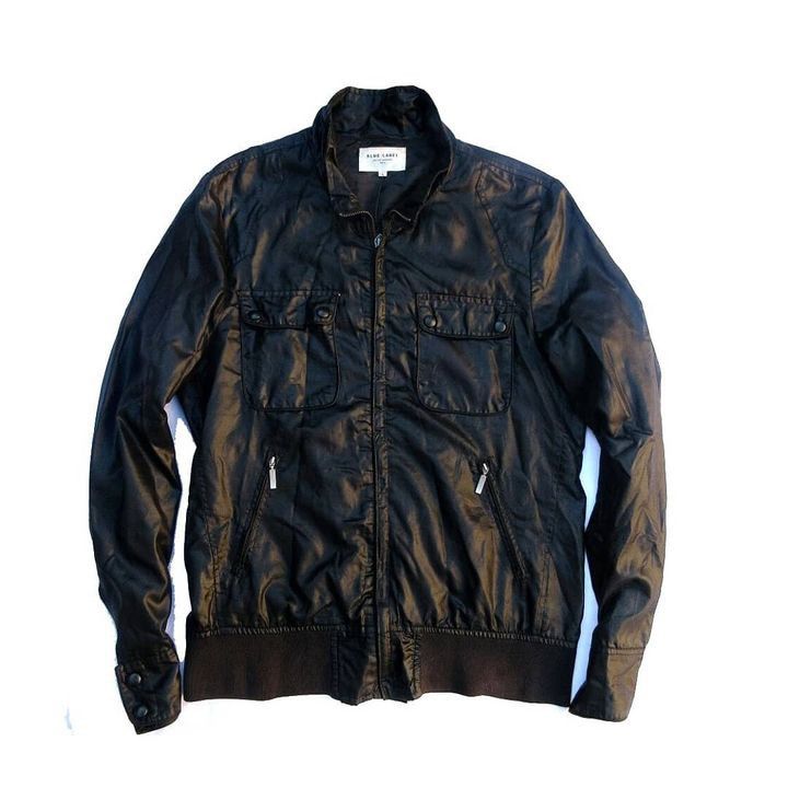 Japanese Brand × United Arrows United Arrows black motor jacket Tokyo Blue label japan md Size US L / EU 52-54 / 3 - 1 Thumbnail